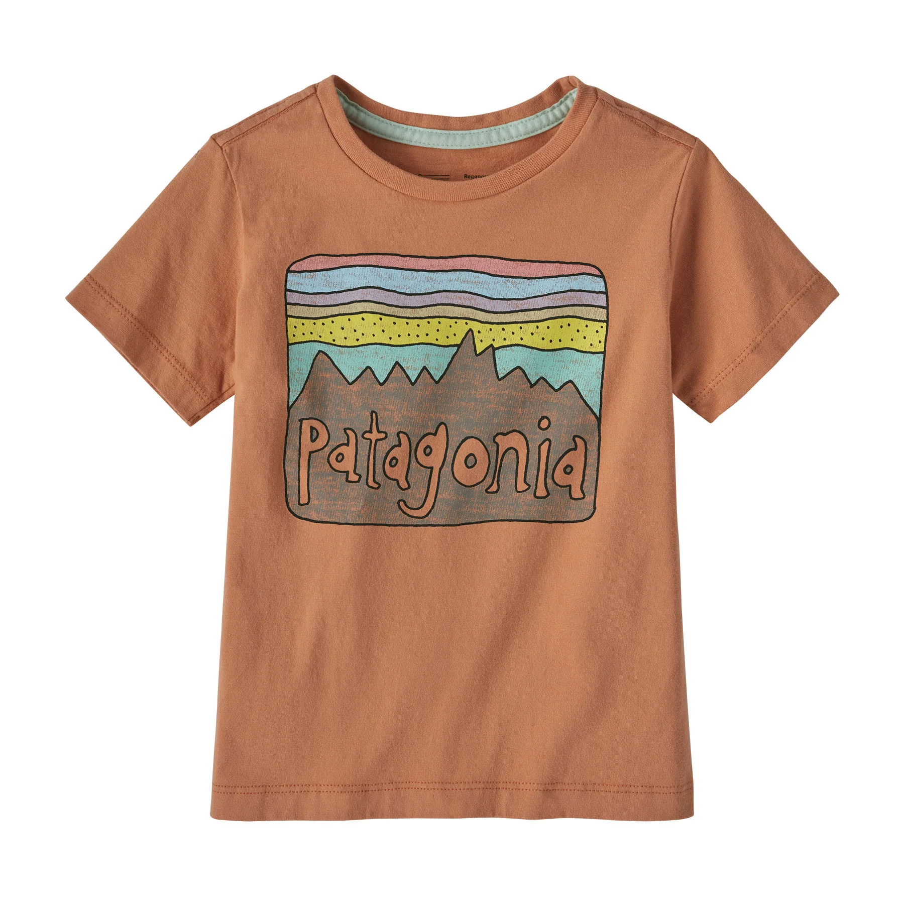 Baby Regenerative Organic Certified™ Cotton Fitz Roy Skies T-Shirt