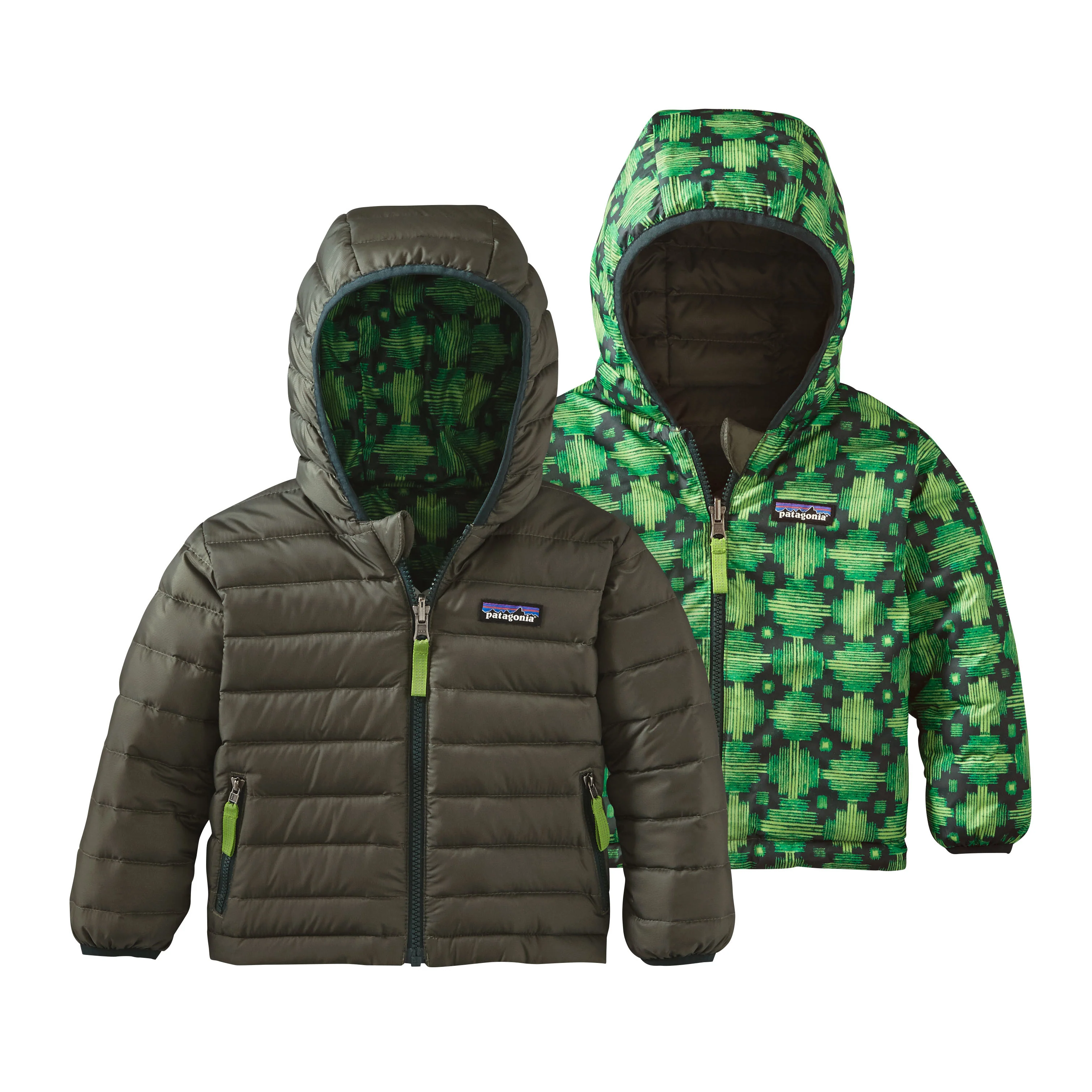 Baby Reversible Down Sweater Hoody