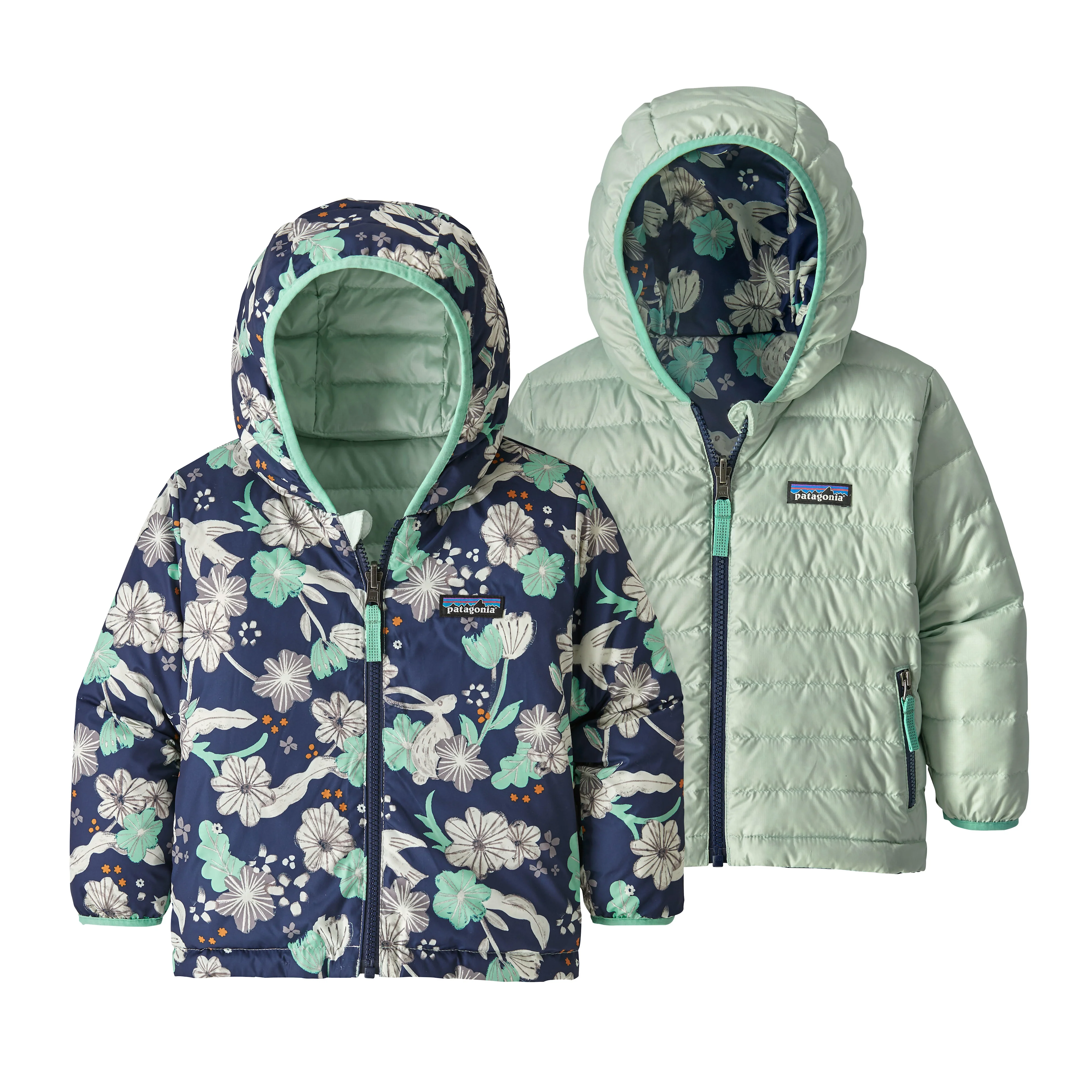 Baby Reversible Down Sweater Hoody