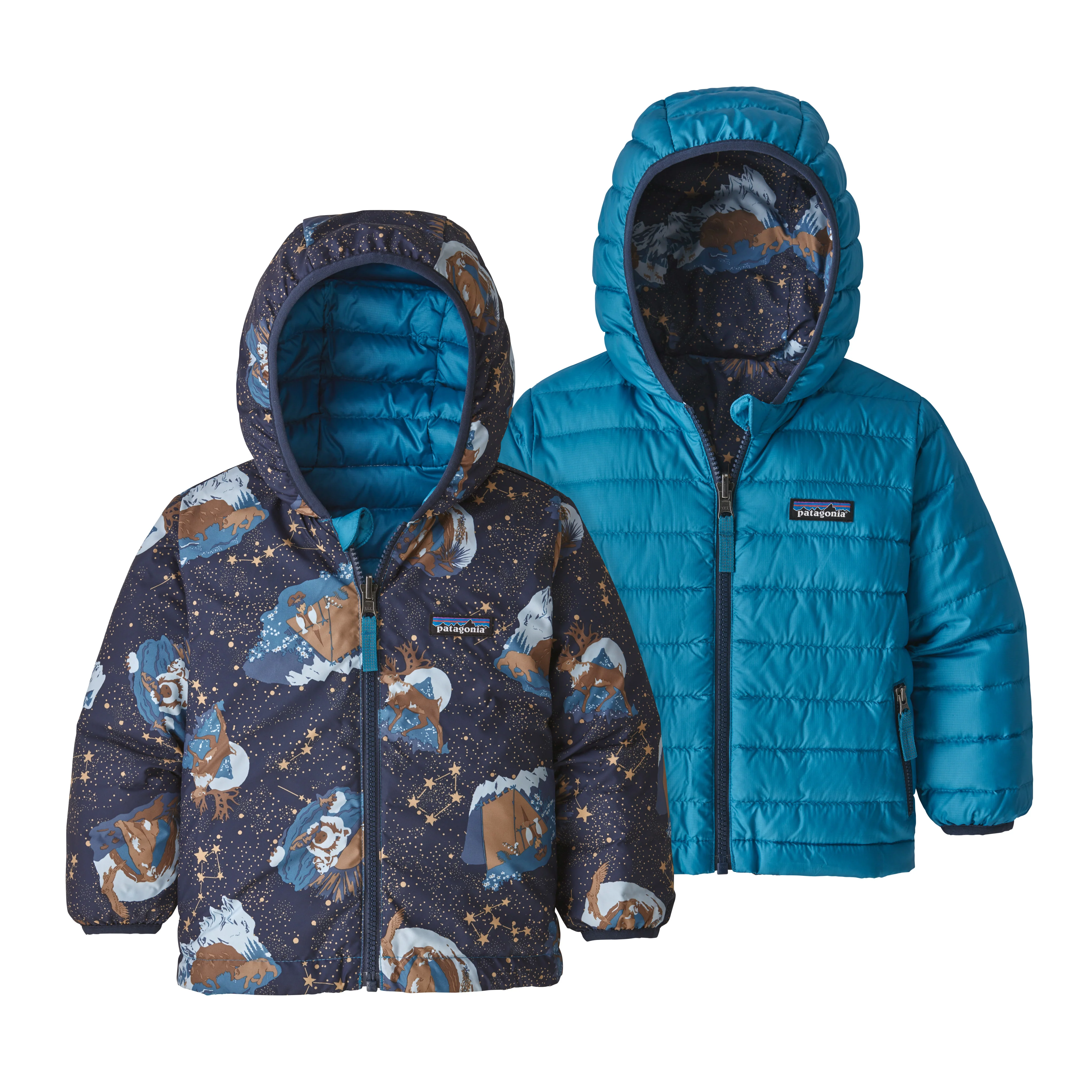 Baby Reversible Down Sweater Hoody