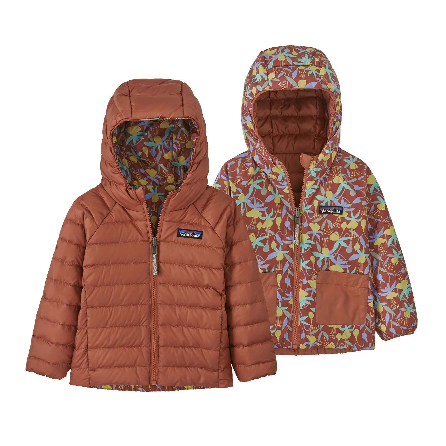 Baby Reversible Down Sweater Hoody