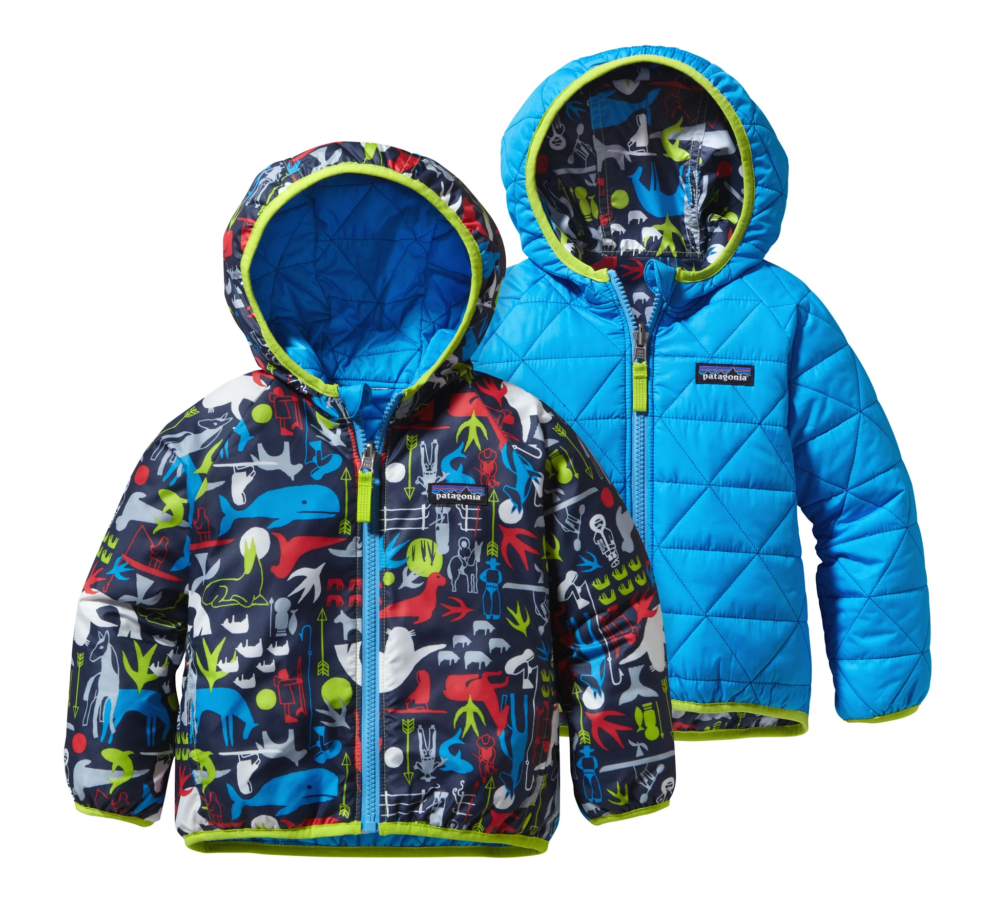 Baby Reversible Puff-Ball Jacket