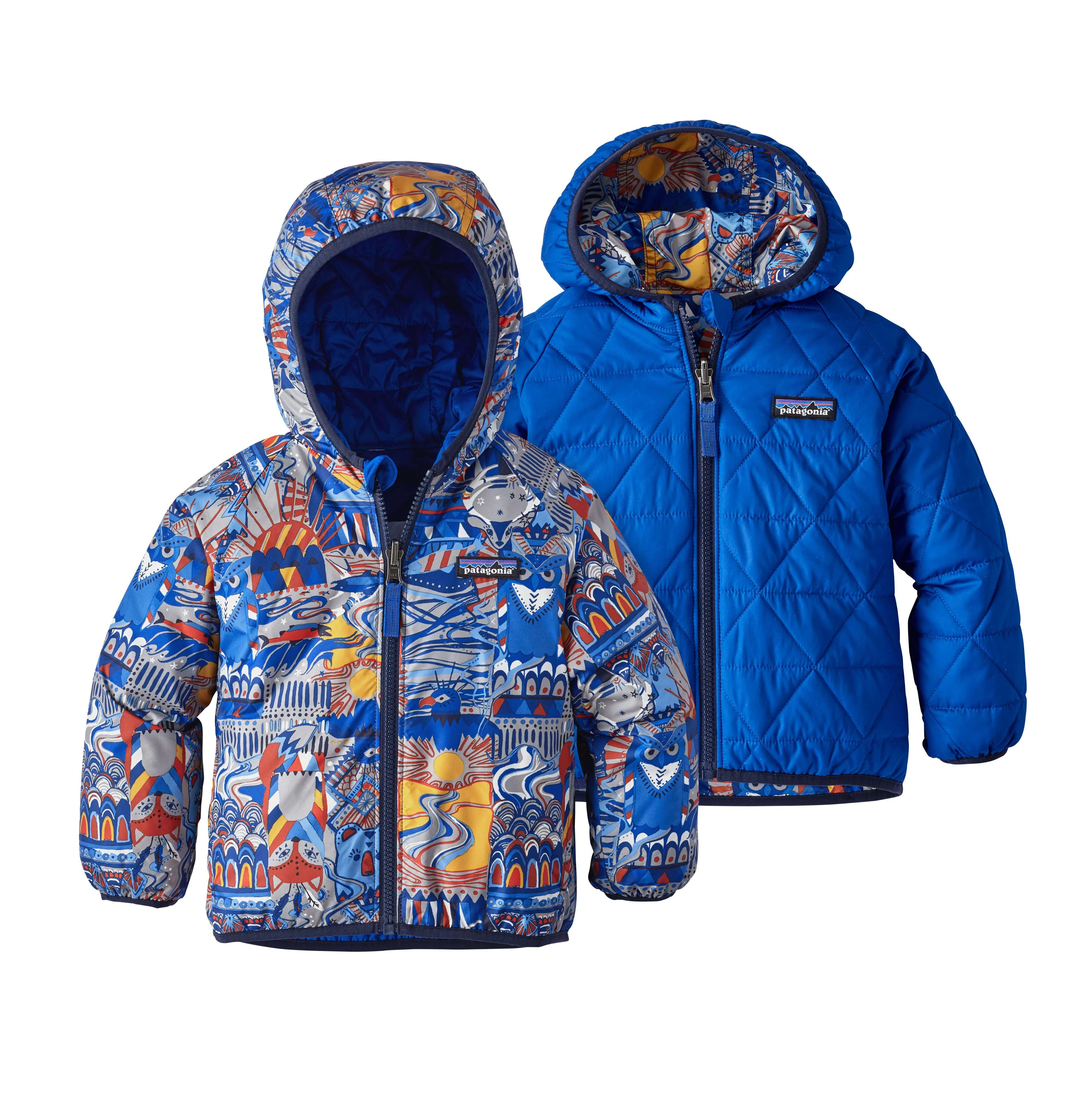 Baby Reversible Puff-Ball Jacket