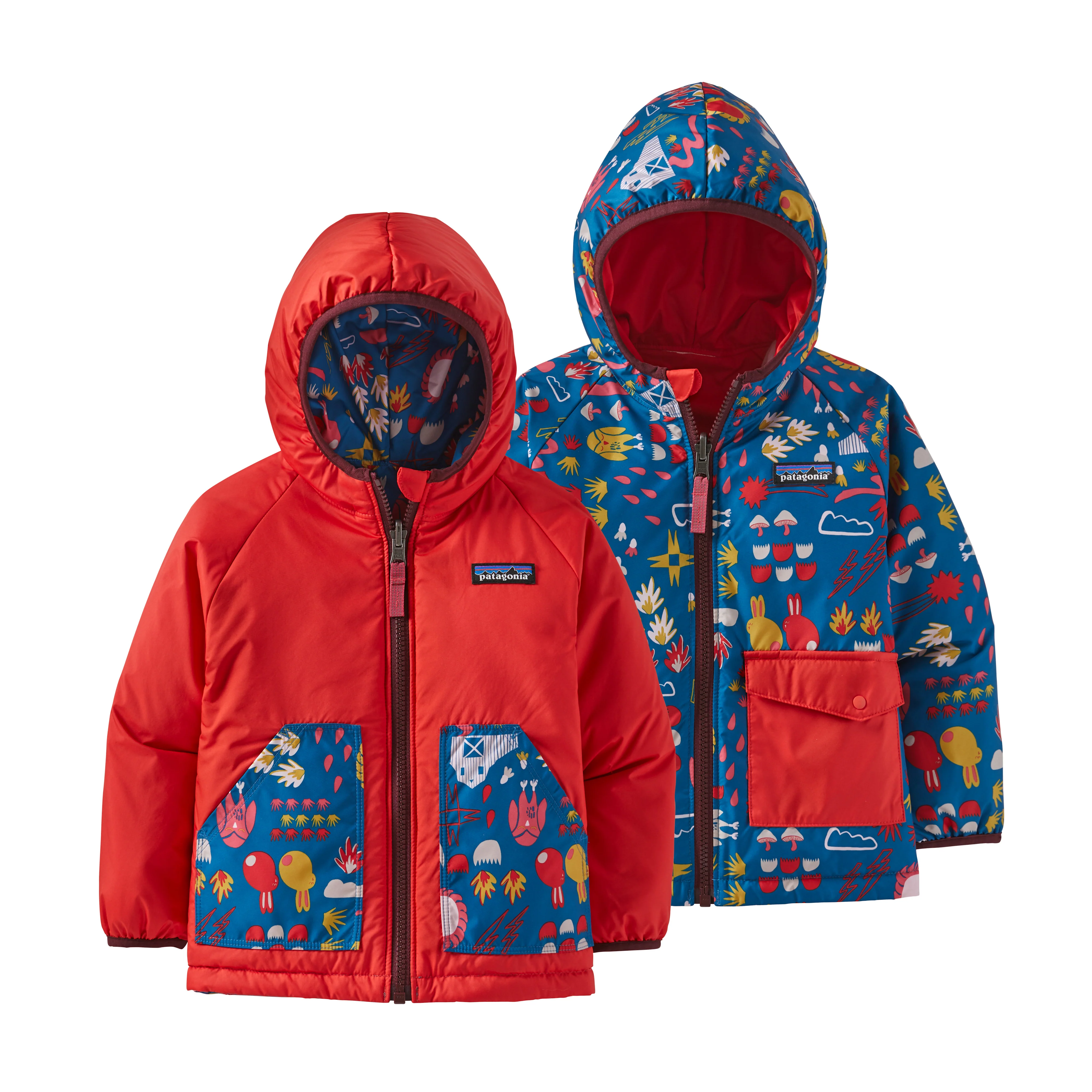Baby Reversible Puff-Ball Jacket