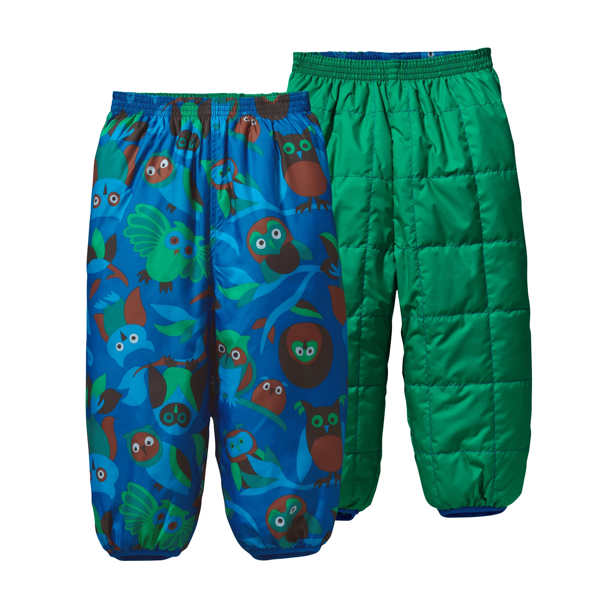 Baby Reversible Puff-Ball Pants