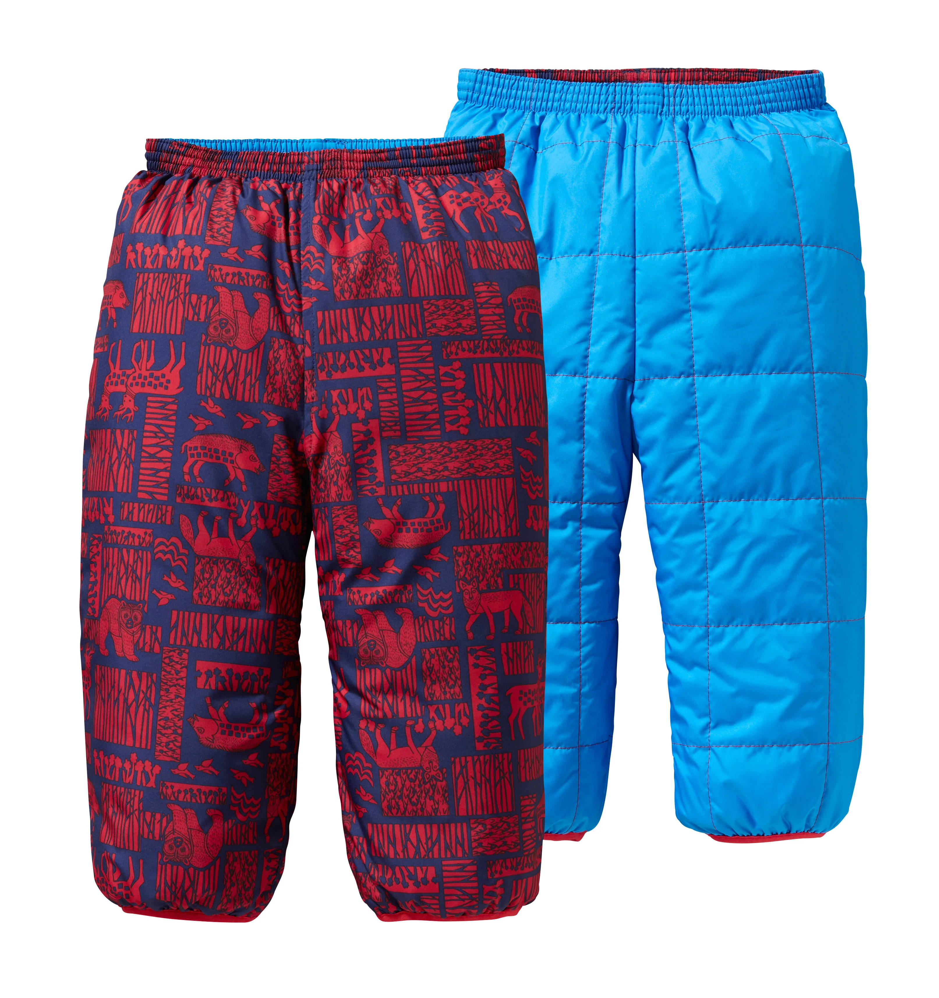 Baby Reversible Puff-Ball Pants