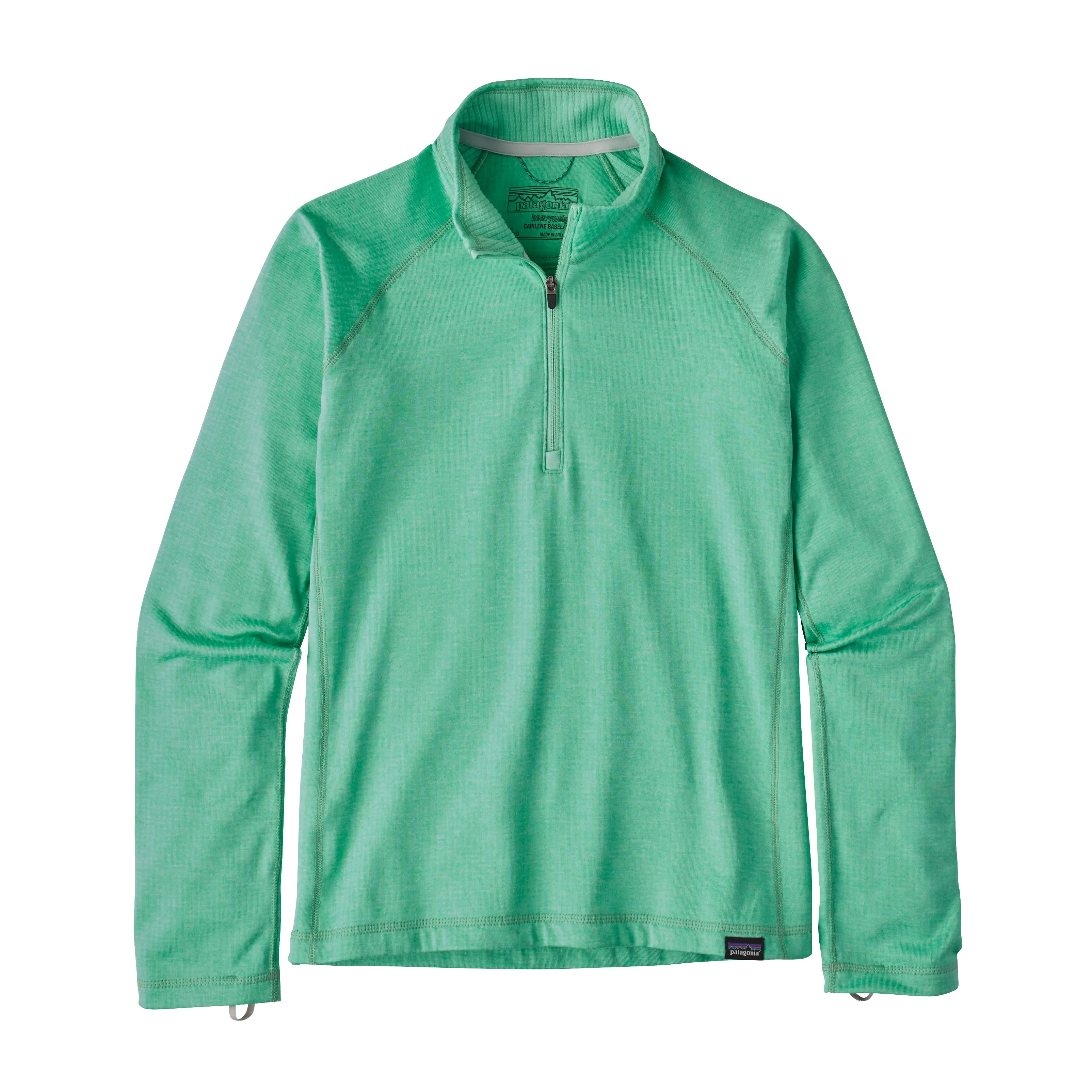 Girls' Capilene® Heavyweight Zip-Neck