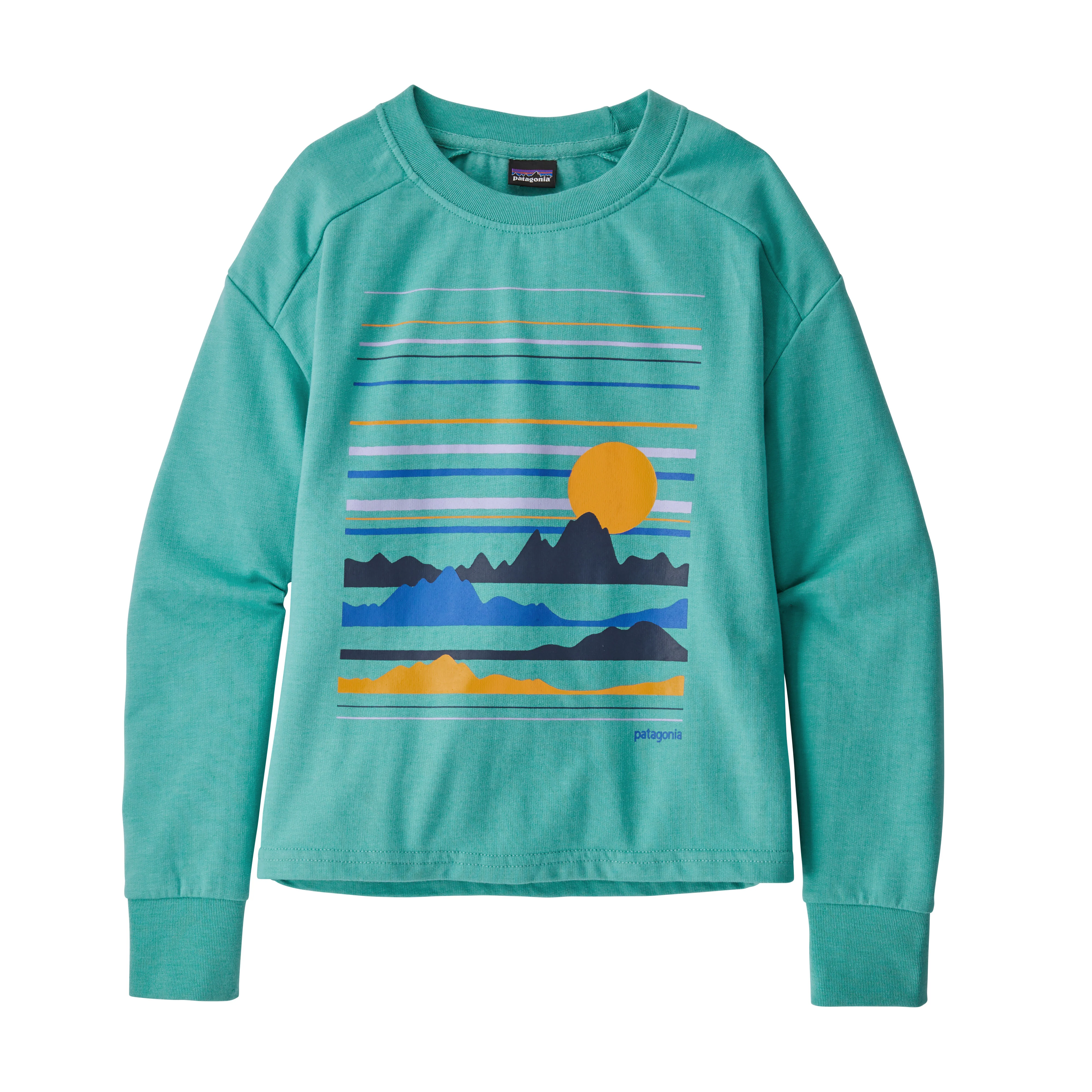 Girls' Lightweight Crew Sweatshirt
