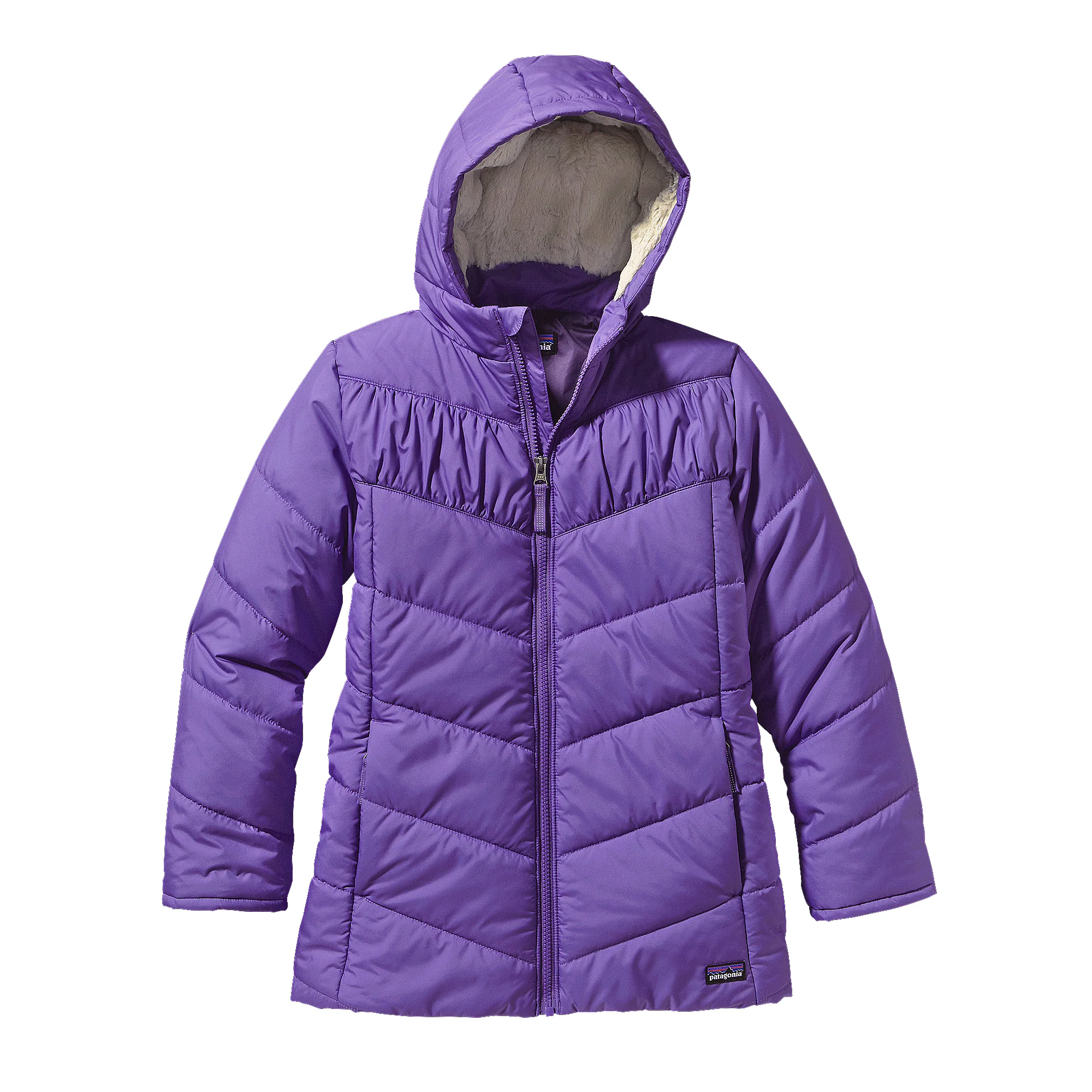 Girls' Wintry Snow Coat