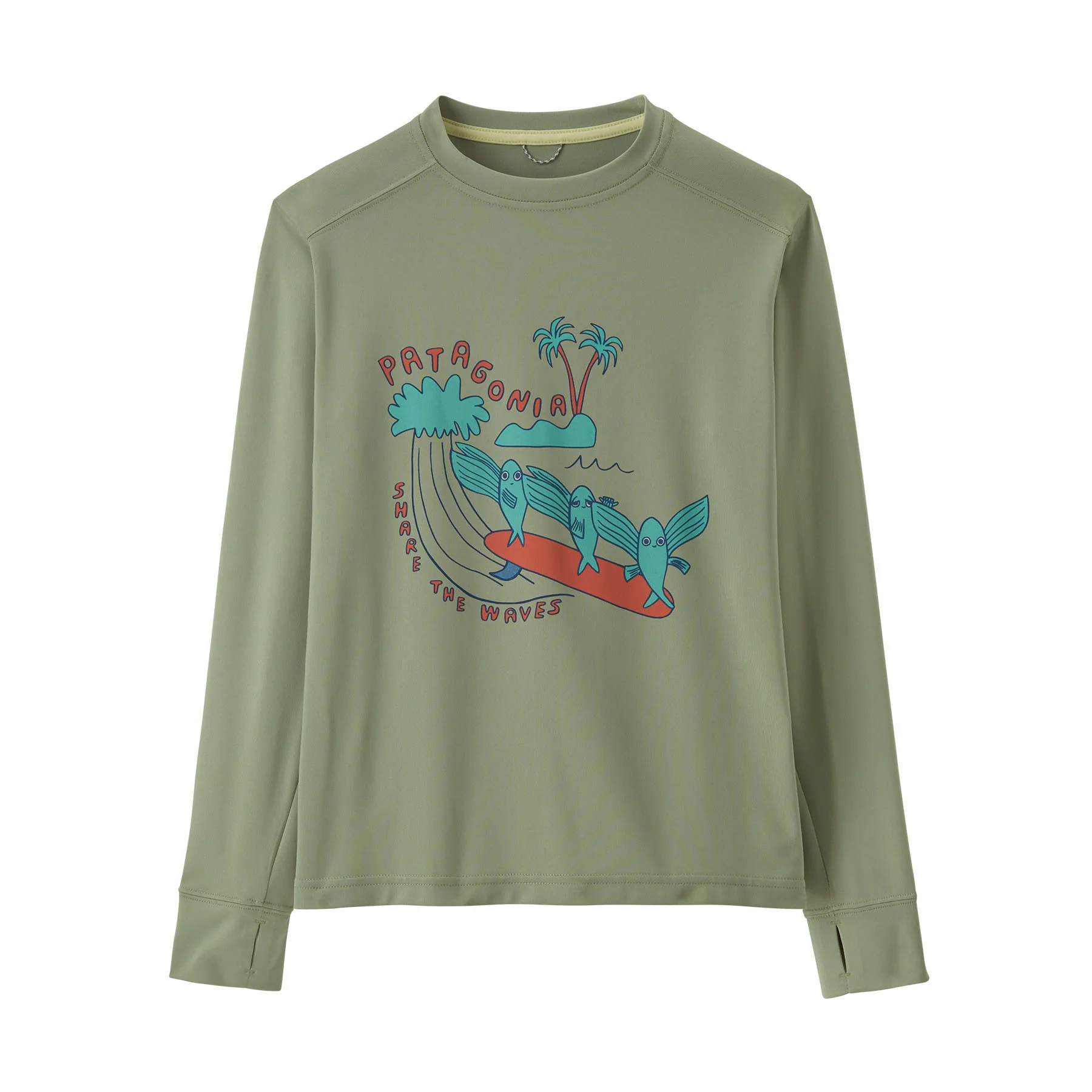 Kids' Long-Sleeved Capilene® Silkweight T-Shirt