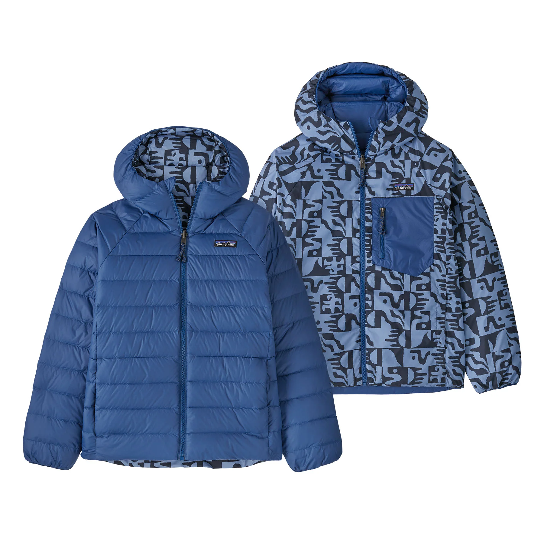 K's Reversible Down Sweater Hoody