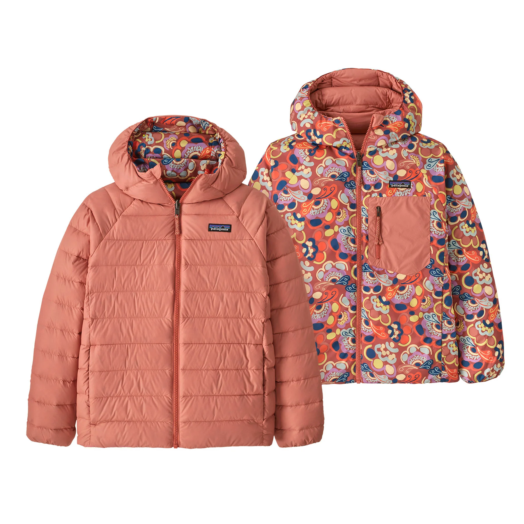 K's Reversible Down Sweater Hoody
