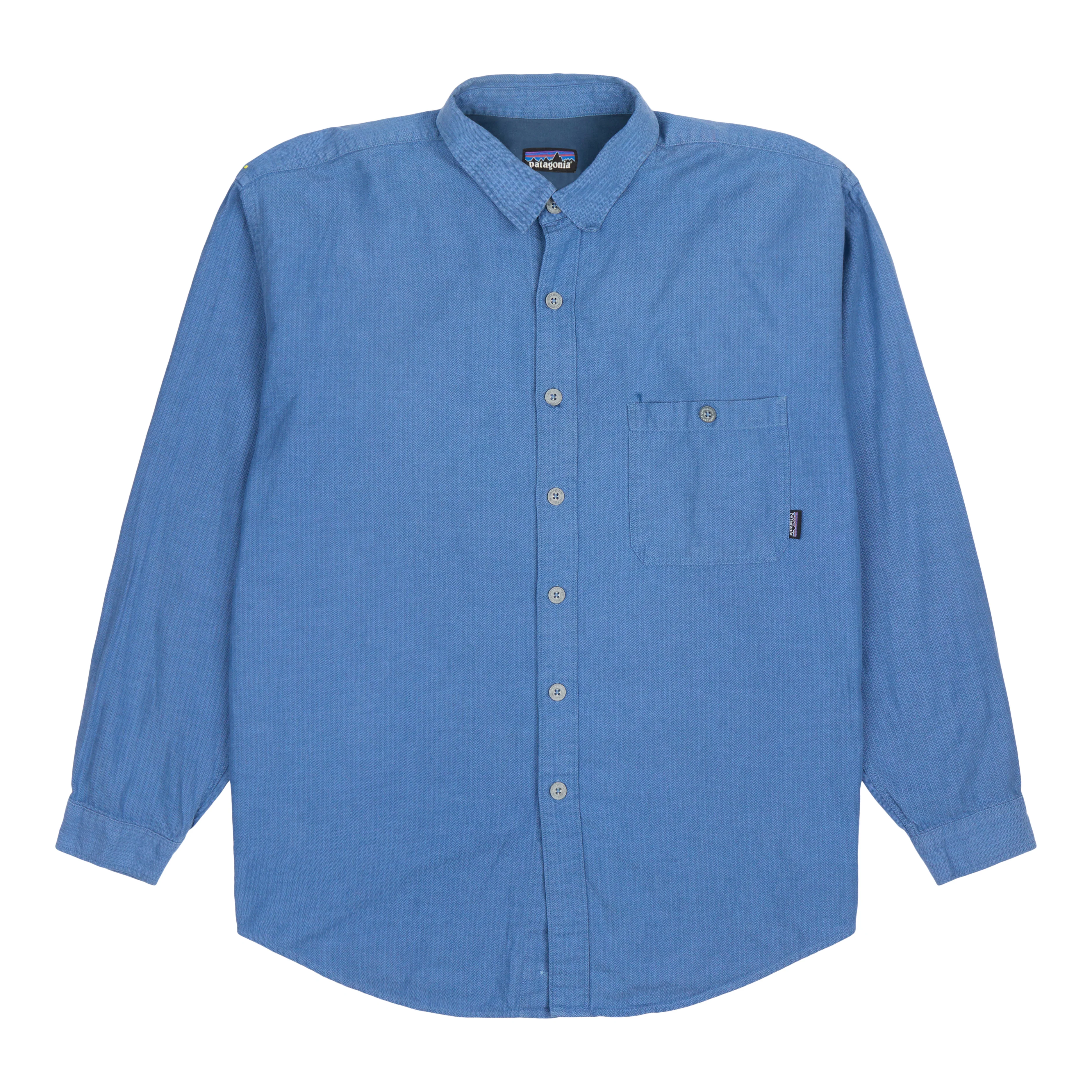 Long-Sleeved Yarn Dye Work Shirt