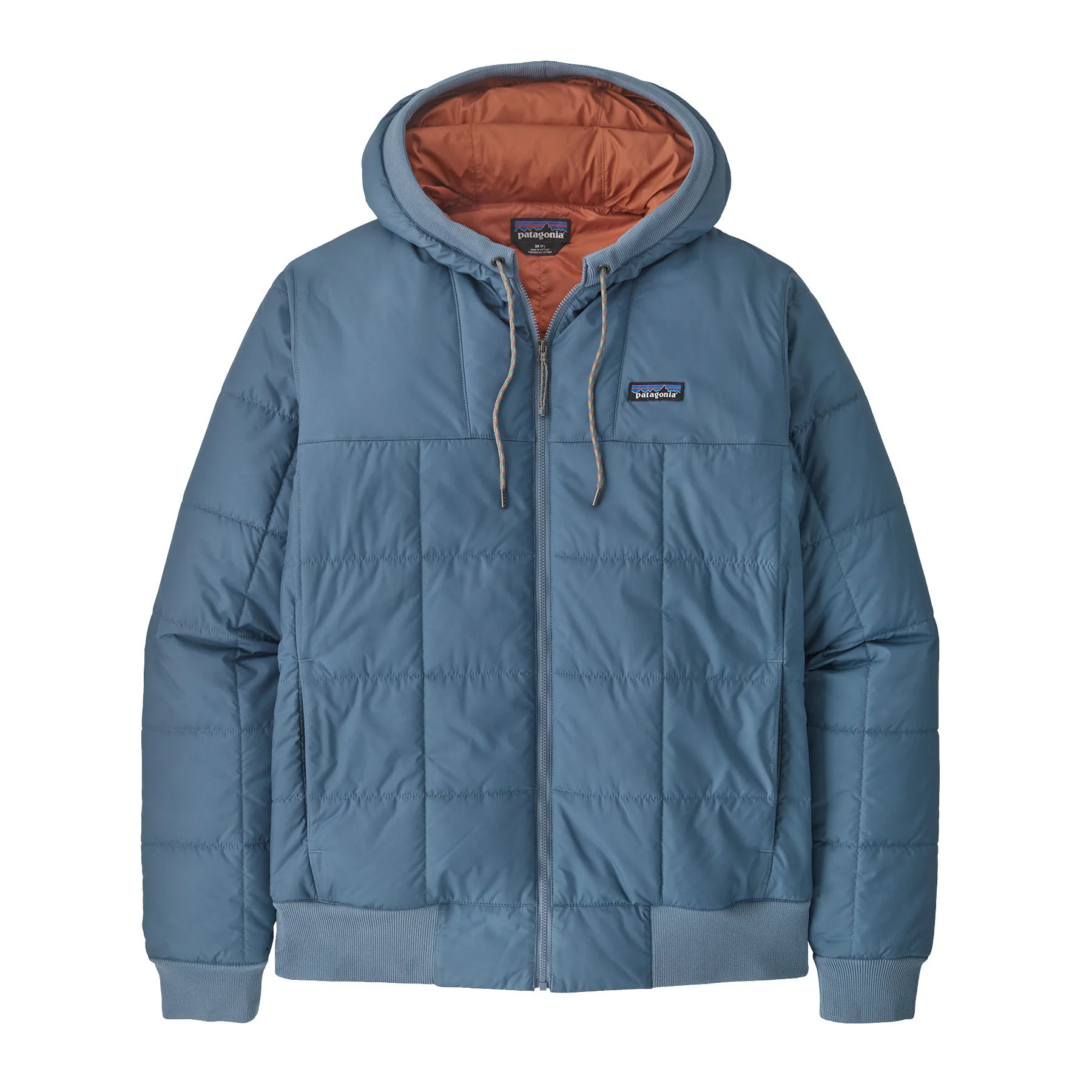 Men's Box Quilted Hoody