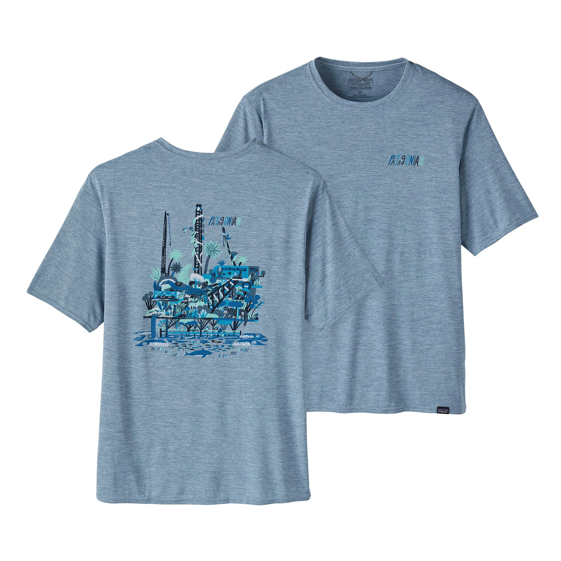 Men's Capilene® Cool Daily Graphic Shirt - Waters