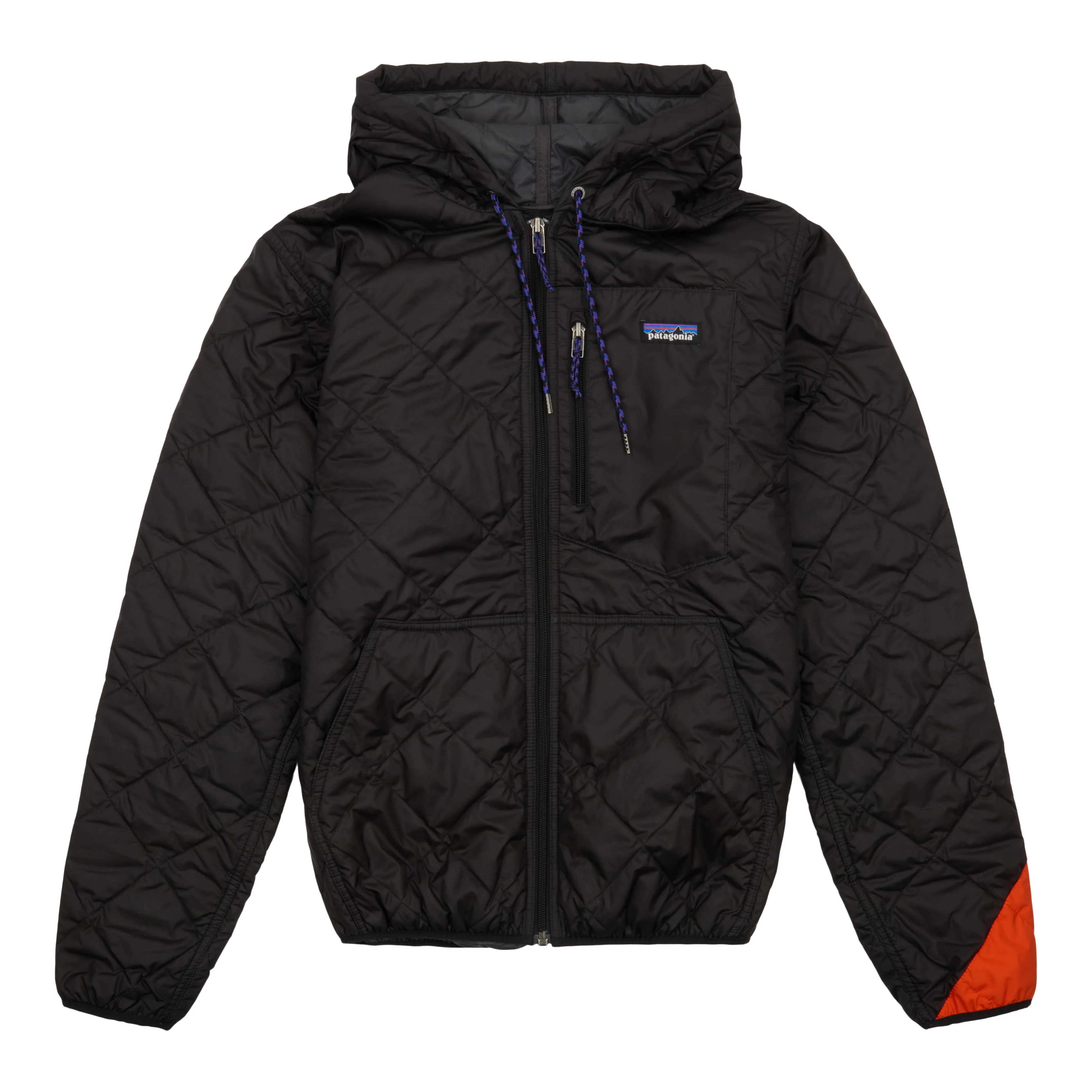 Men's Diamond Quilted Bomber Hoody
