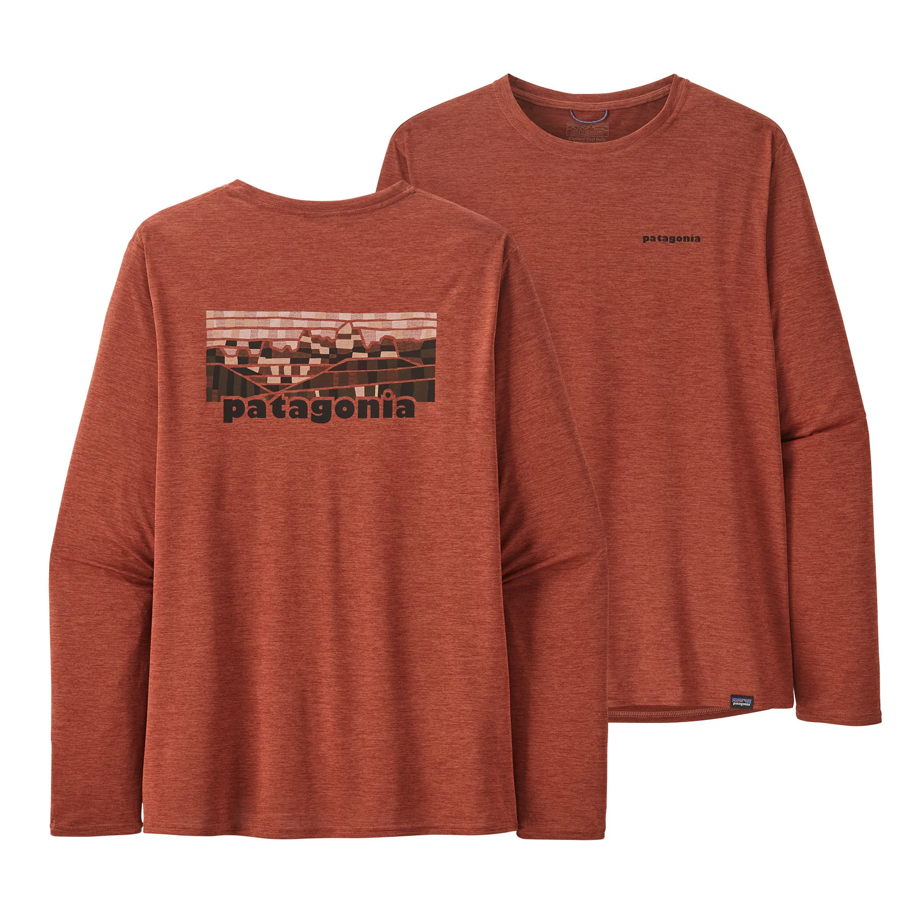 Men's Long-Sleeved Capilene® Cool Daily Graphic Shirt