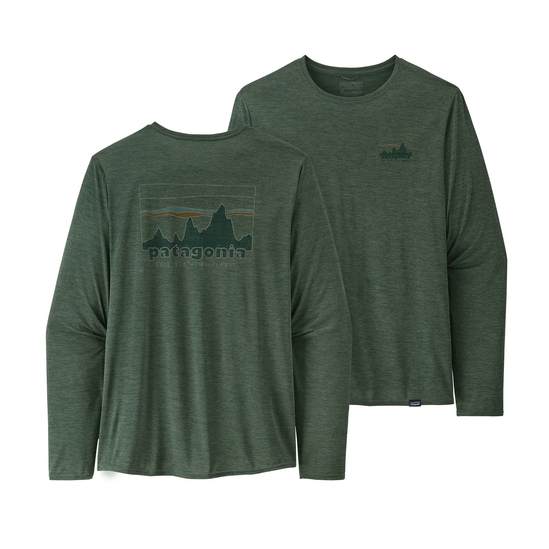 Men's Long-Sleeved Capilene® Cool Daily Graphic Shirt