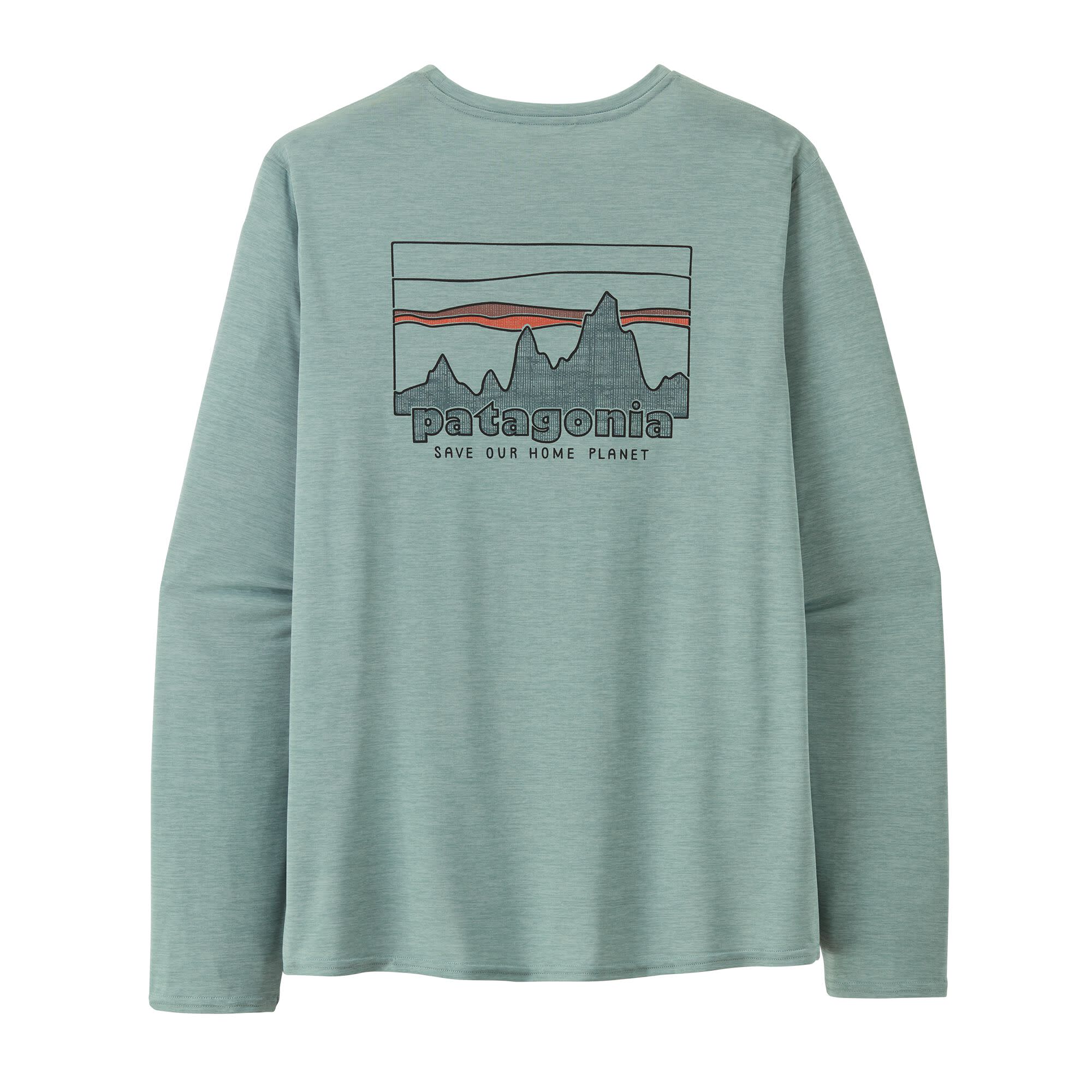 Men's Long-Sleeved Capilene® Cool Daily Graphic Shirt