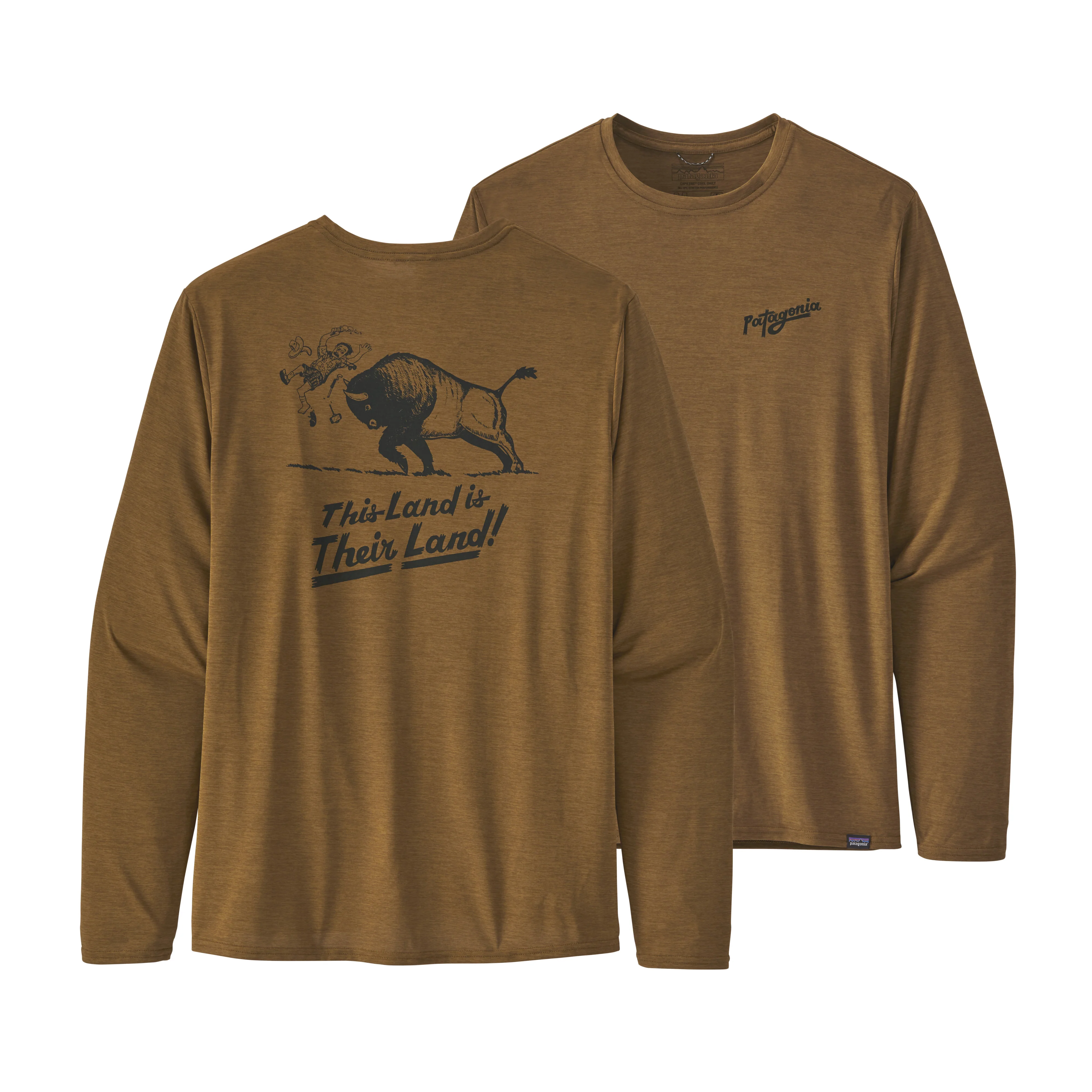 Men's Long-Sleeved Capilene® Cool Daily Graphic Shirt
