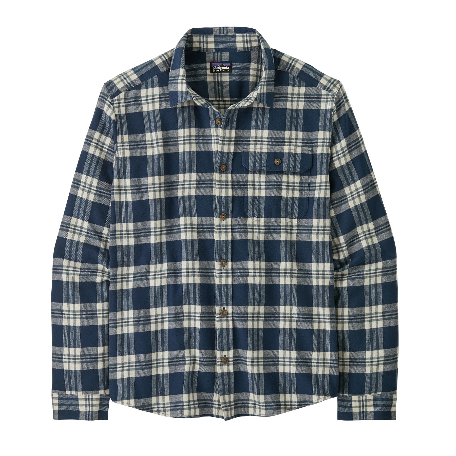 Men's Long-Sleeved Lightweight Fjord Flannel Shirt