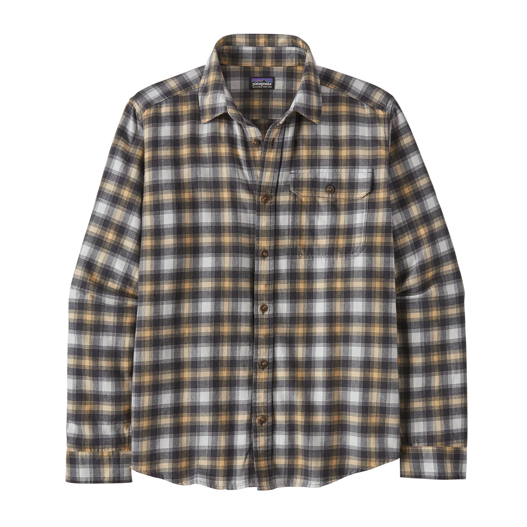 Men's Long-Sleeved Lightweight Fjord Flannel Shirt
