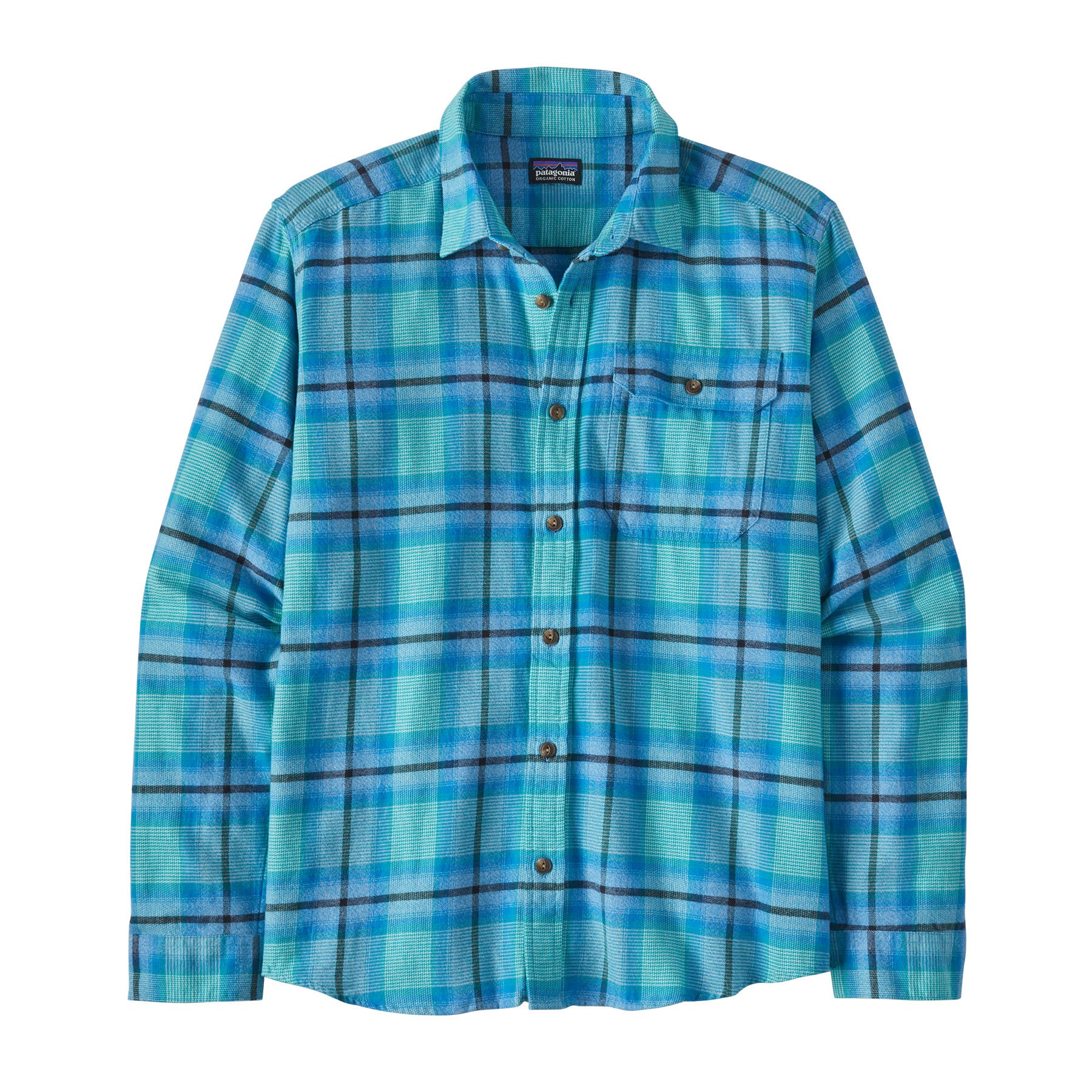Men's Long-Sleeved Lightweight Fjord Flannel Shirt