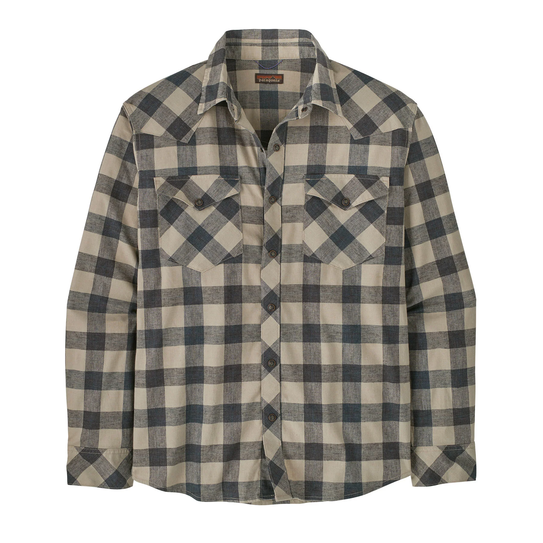 Men's Long-Sleeved Western Snap Shirt