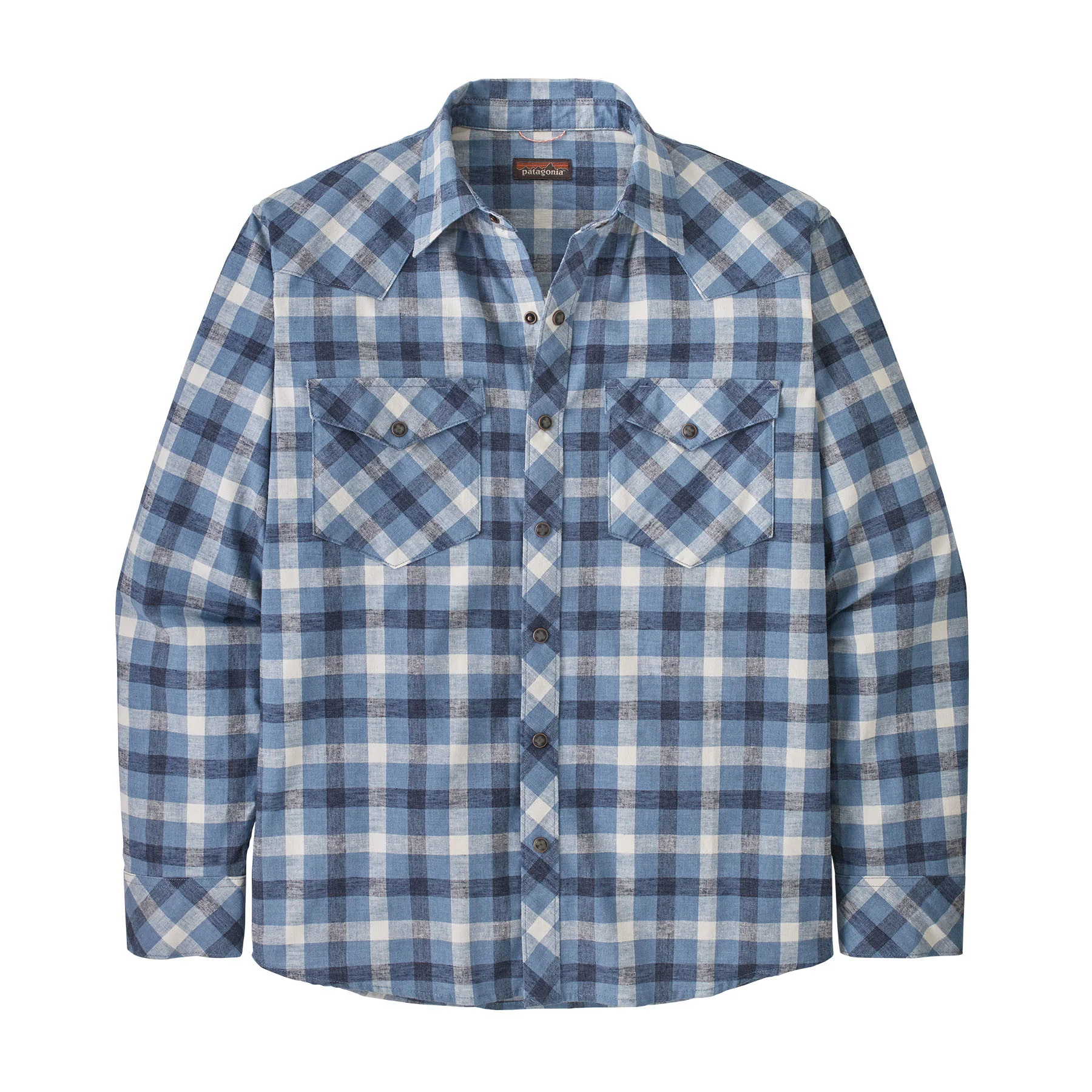 Men's Long-Sleeved Western Snap Shirt