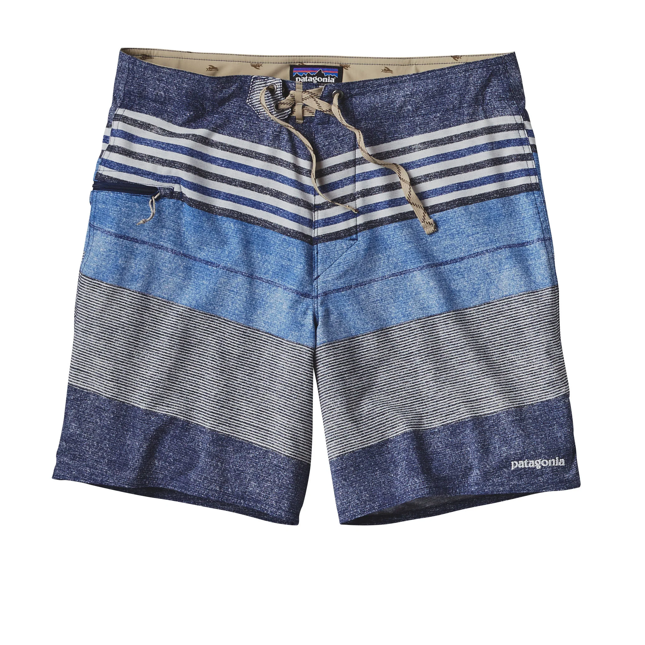 Men's Printed Stretch Planing Board Shorts - 18"