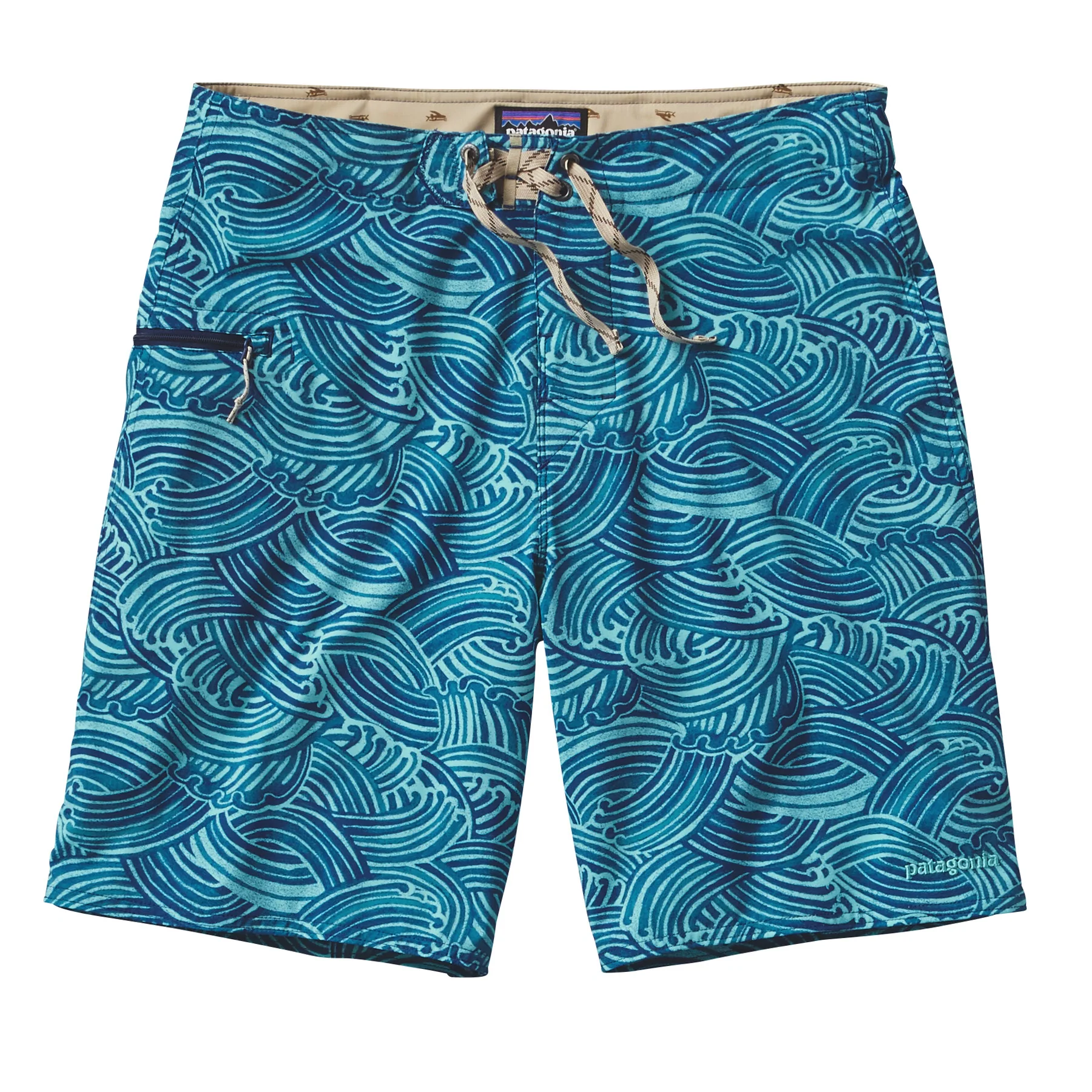 Men's Printed Stretch Planing Board Shorts - 20"
