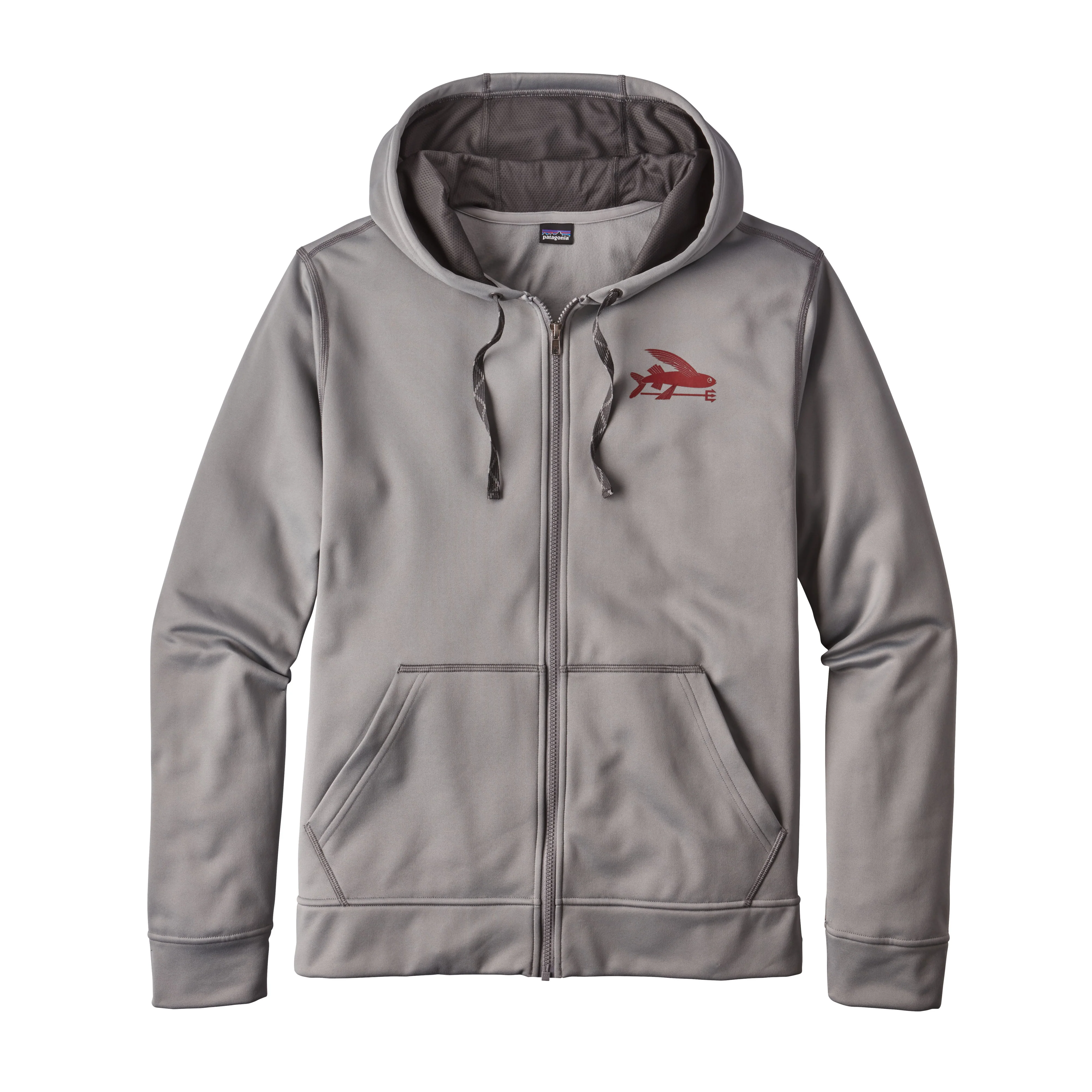 Men's Small Flying Fish PolyCycle® Full-Zip Hoody