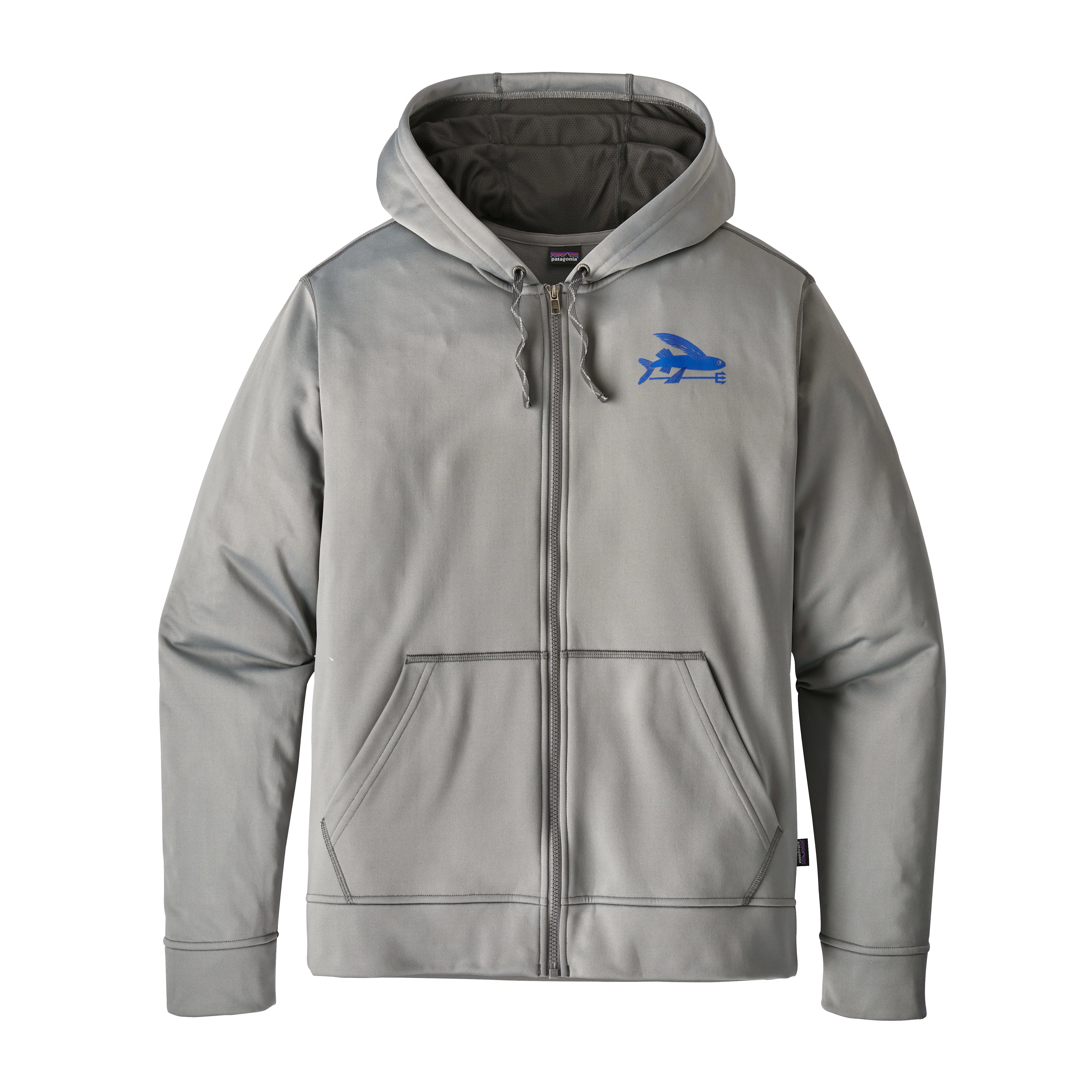 Men's Small Flying Fish PolyCycle® Full-Zip Hoody