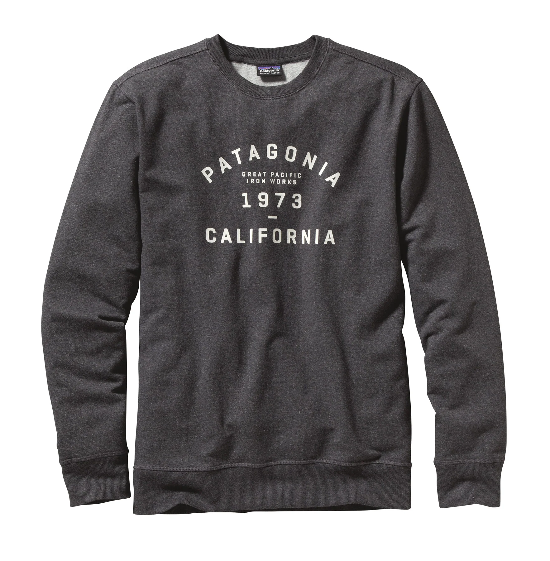 M's Arched Collegiate Logo Midweight Crew Sweatshirt