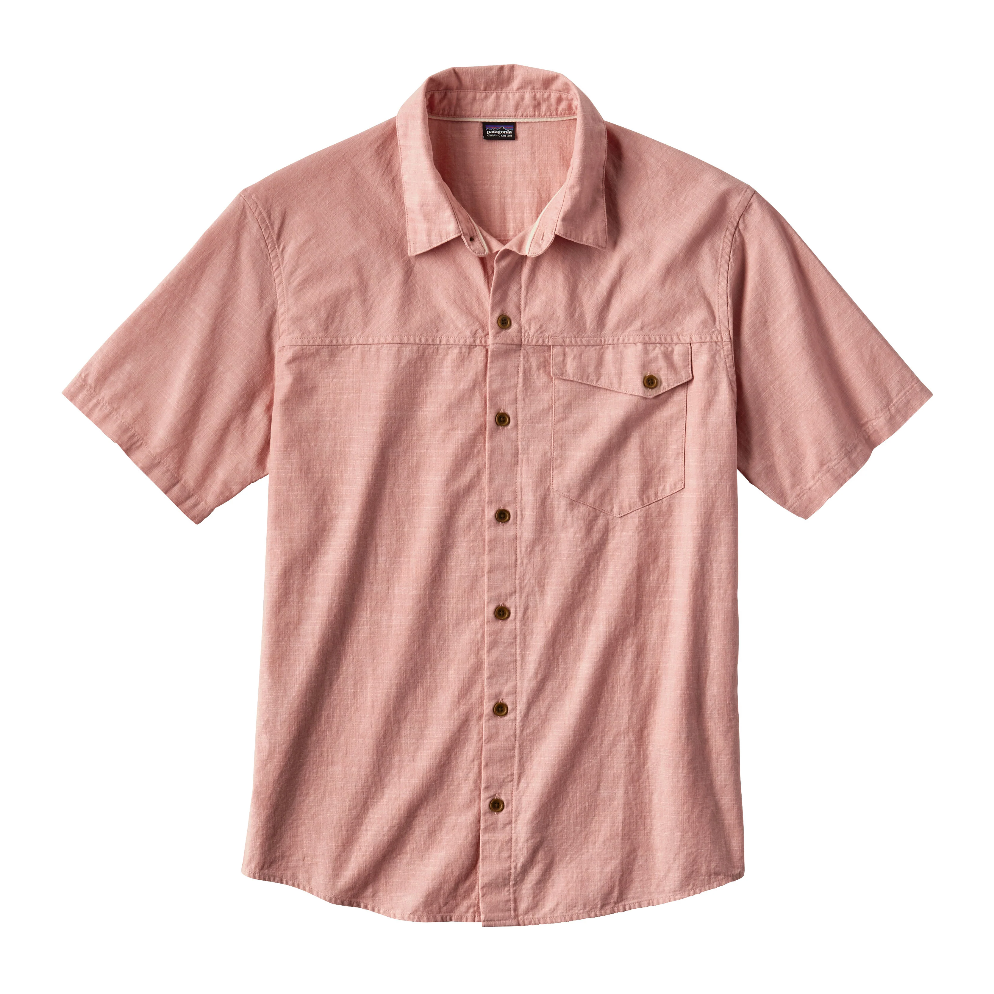 M's Clean Color Short-Sleeved Shirt