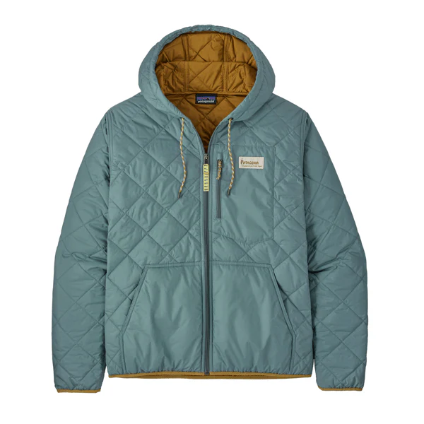 M's Diamond Quilted Bomber Hoody