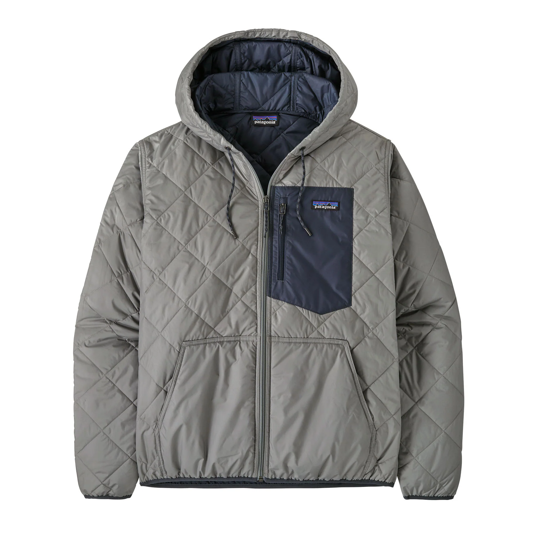 M's Diamond Quilted Bomber Hoody