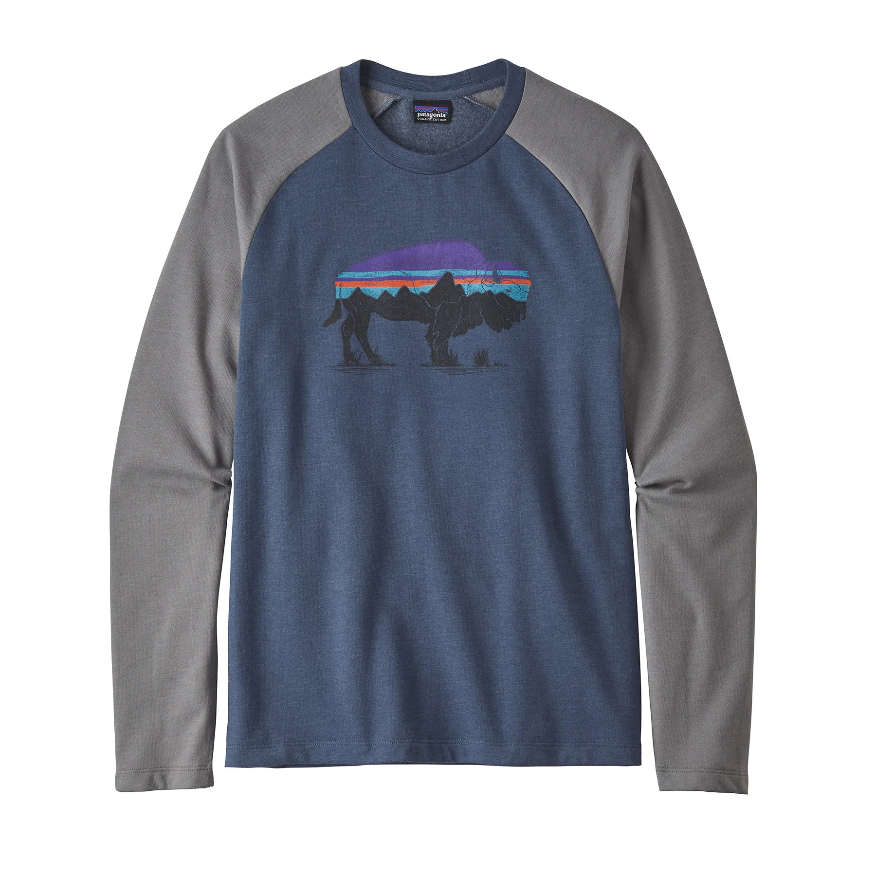 M's Fitz Roy Bison Lightweight Crew Sweatshirt