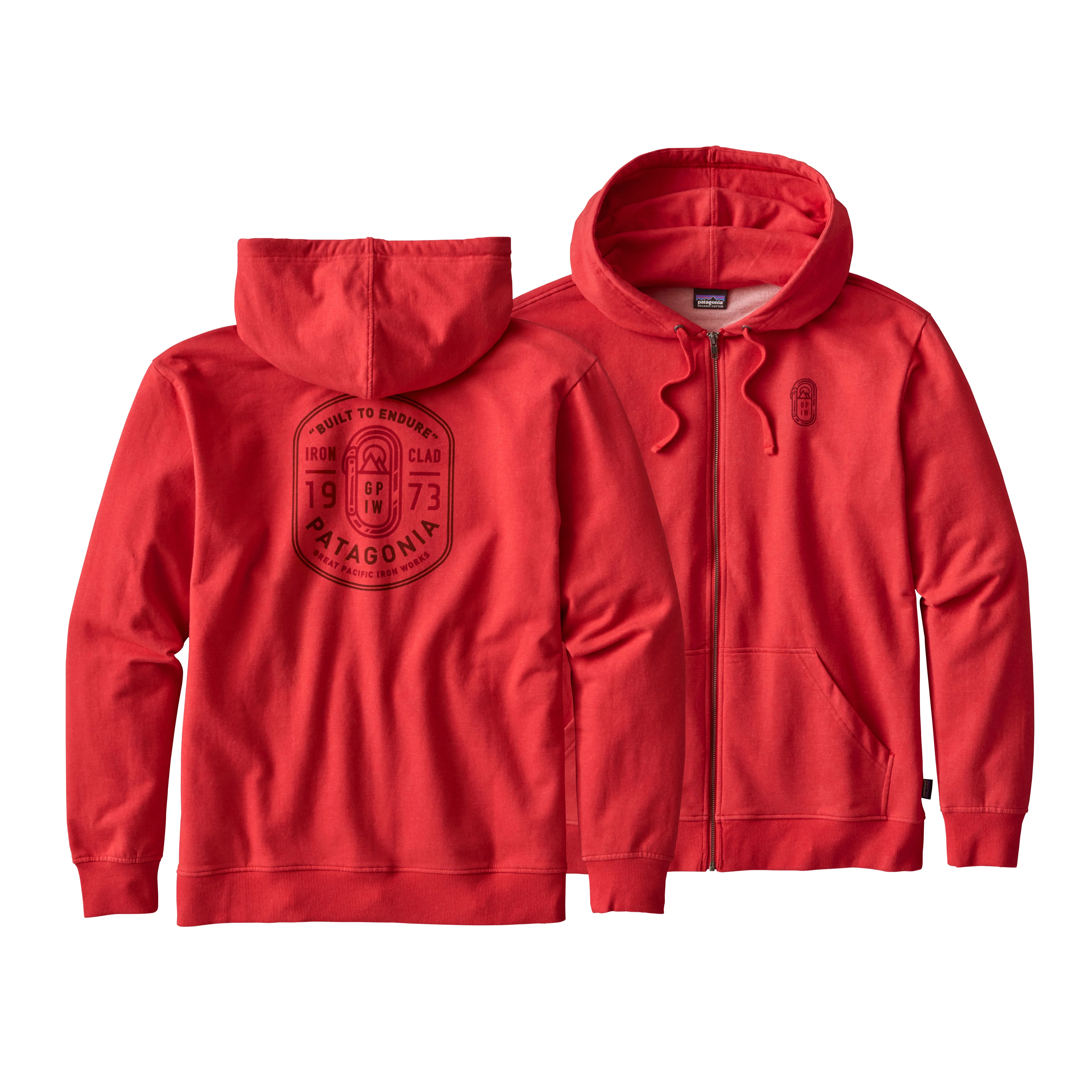 M's Ironmongers Badge Midweight Full-Zip Hoody
