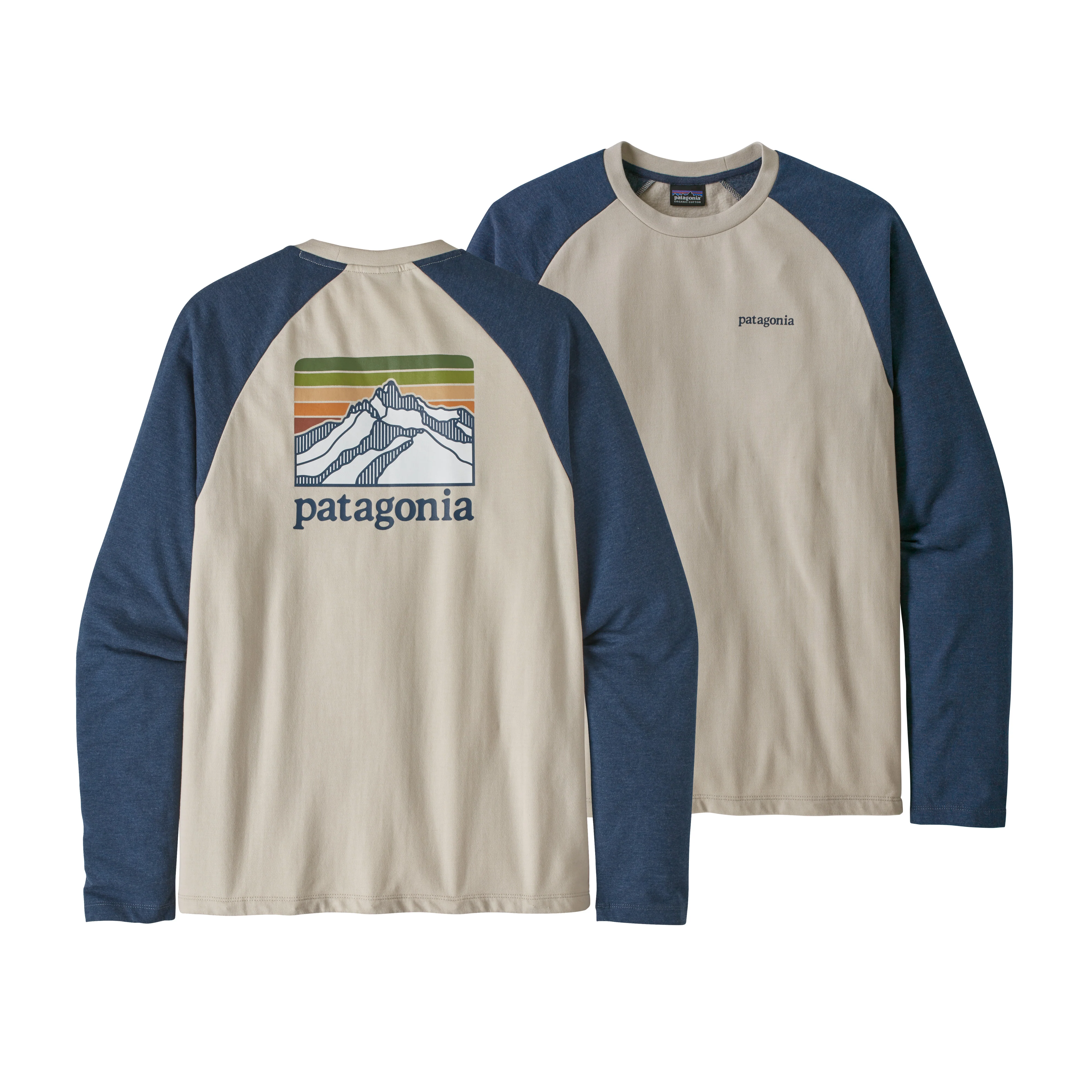 M's Line Logo Ridge Lightweight Crew Sweatshirt