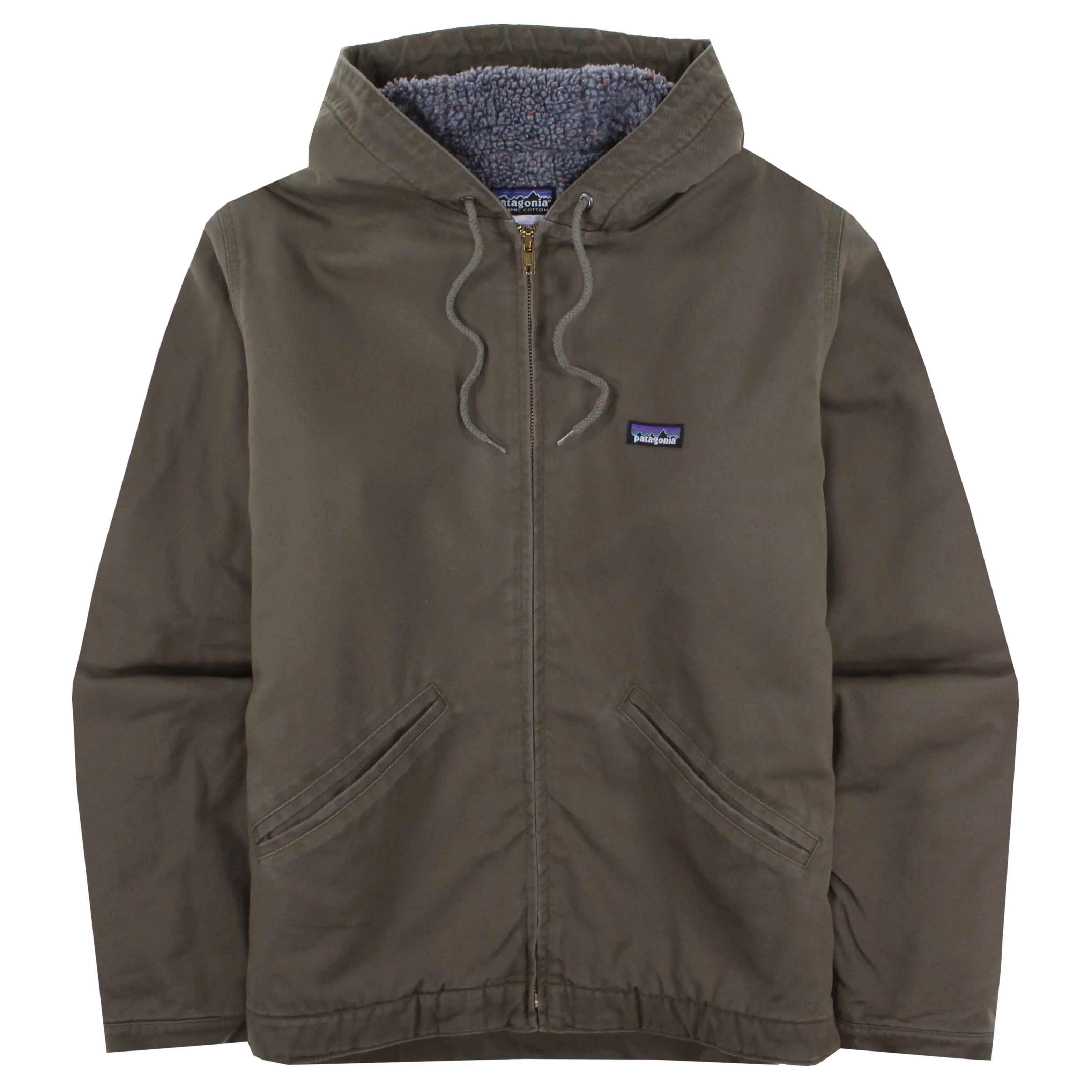 M's Lined Canvas Hoody