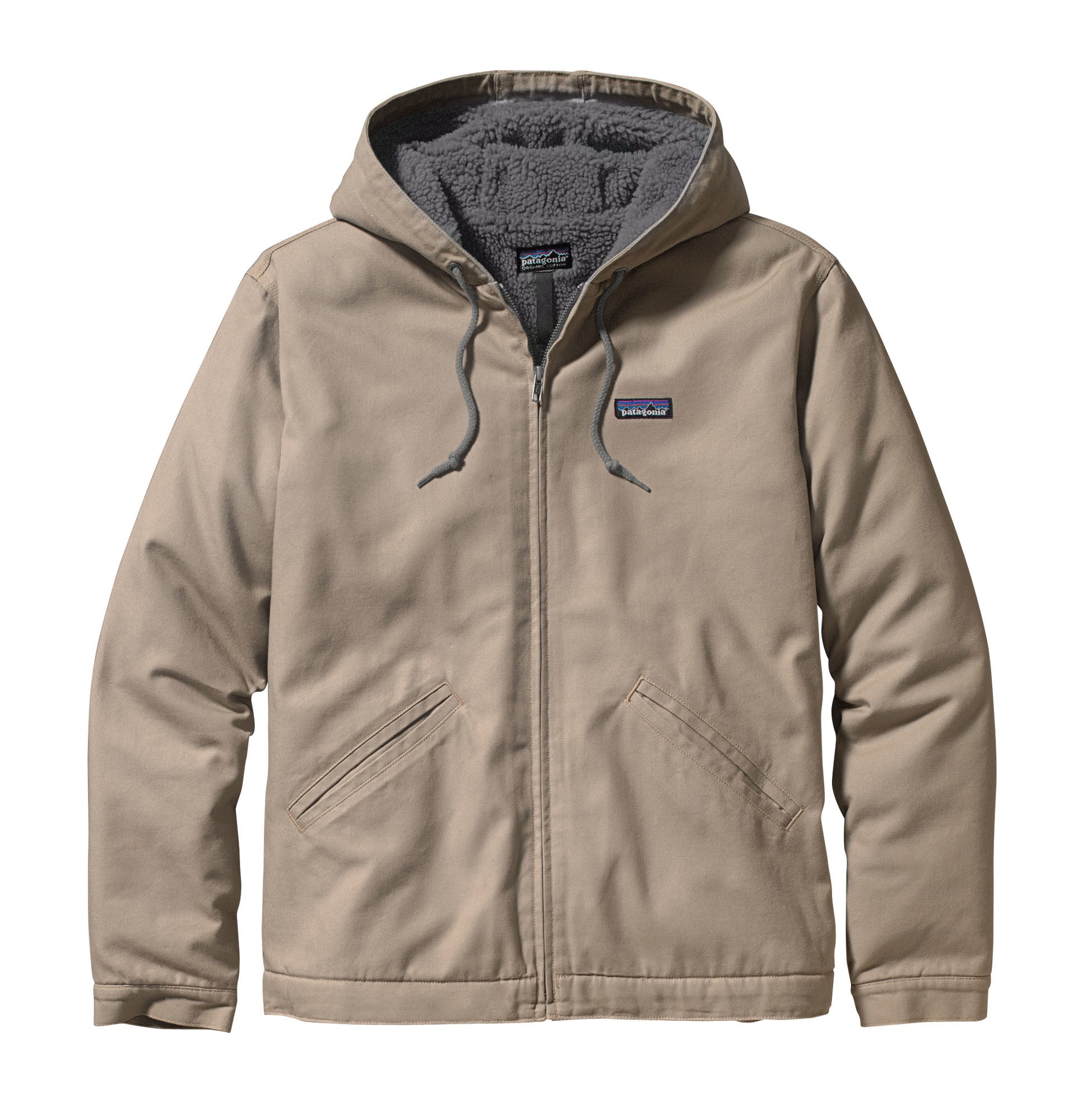 M's Lined Canvas Hoody