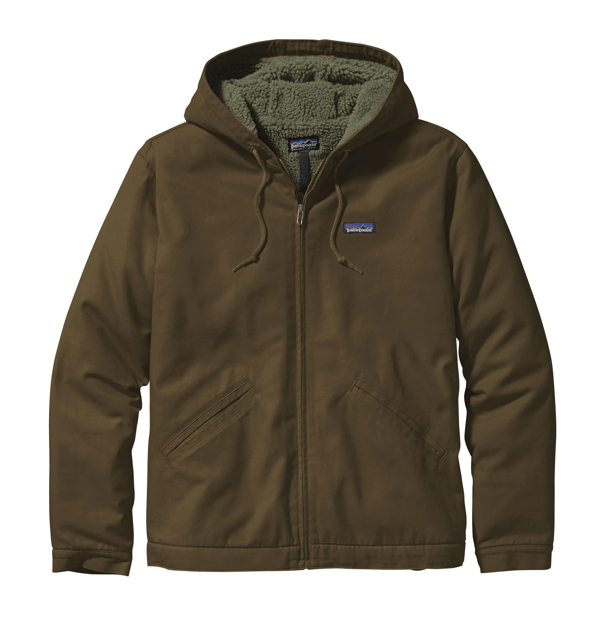 M's Lined Canvas Hoody