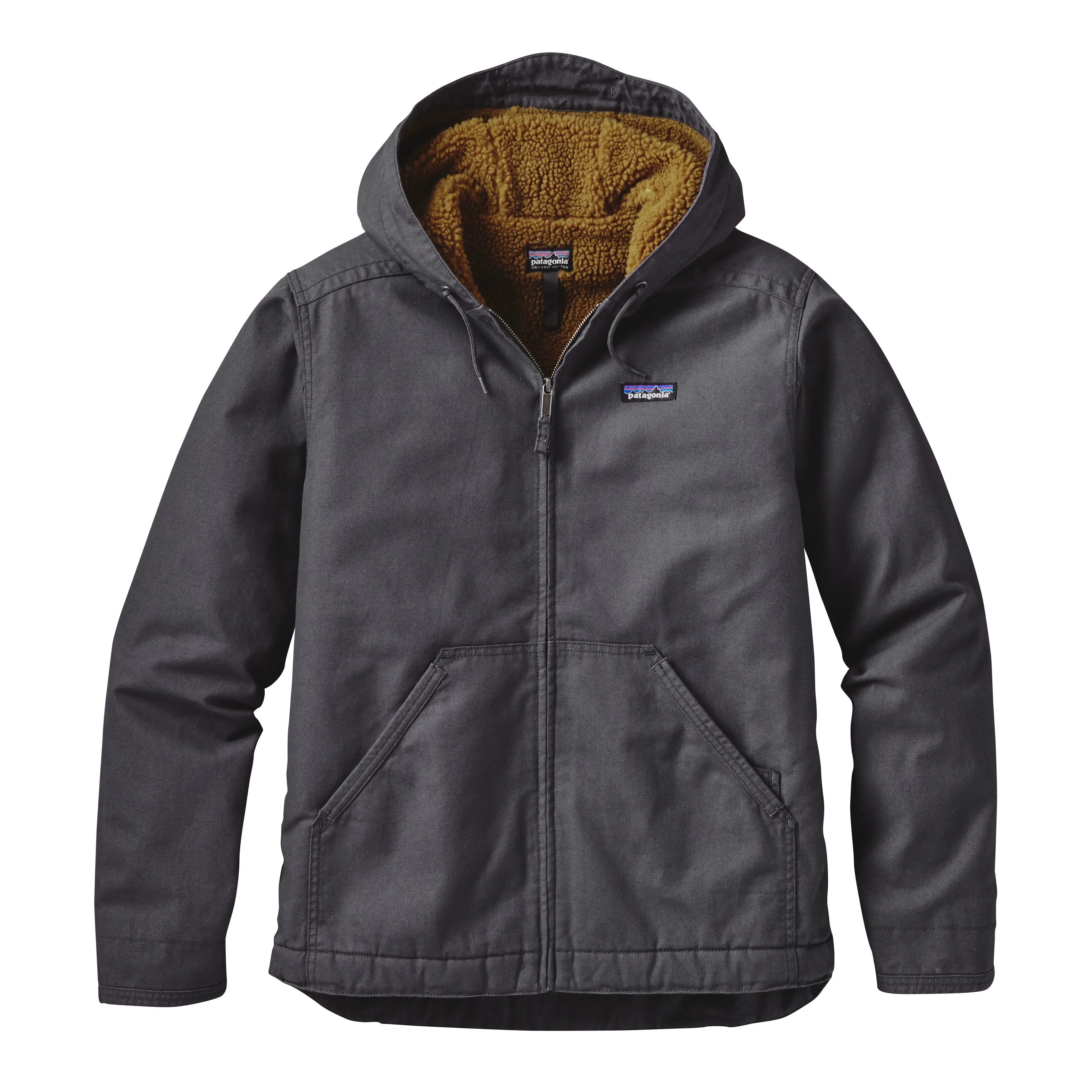 M's Lined Canvas Hoody