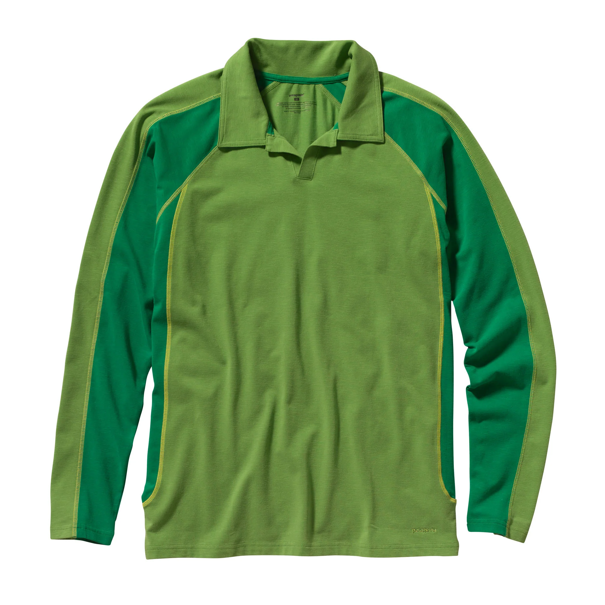 M's Long-Sleeve Sandstone Polo