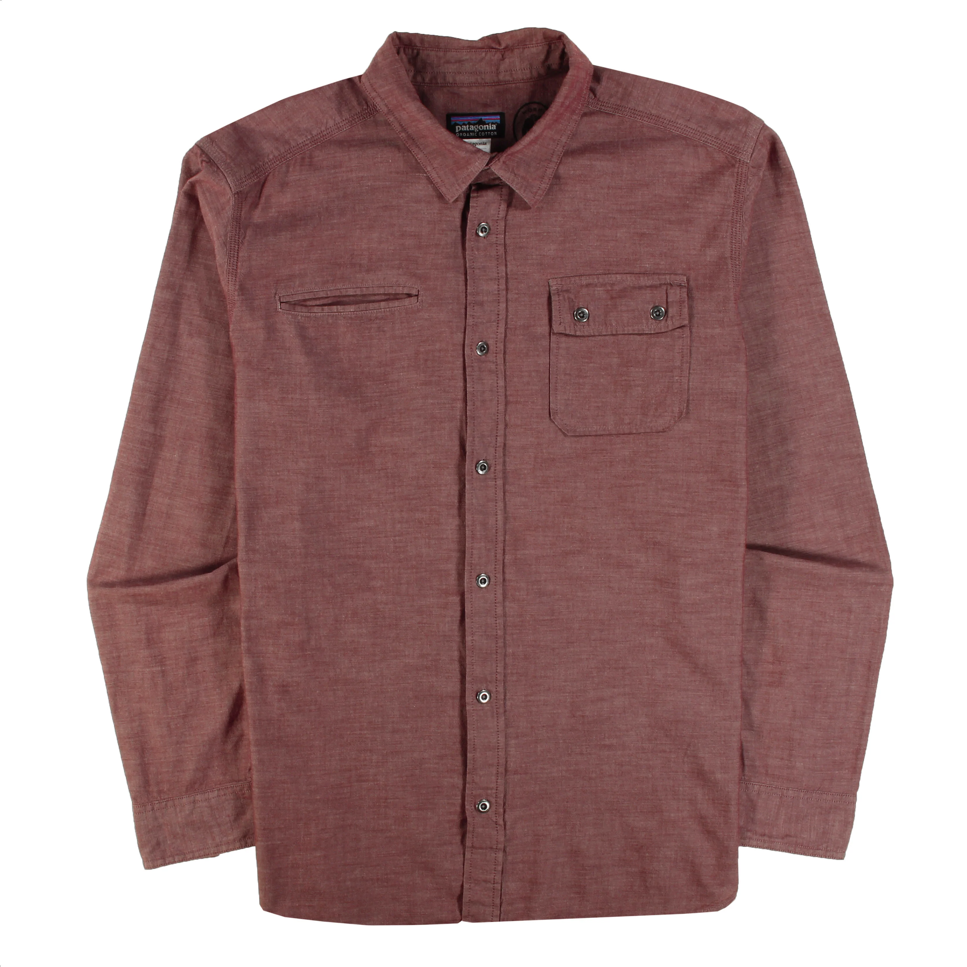 M's Long-Sleeved Chambray Shirt