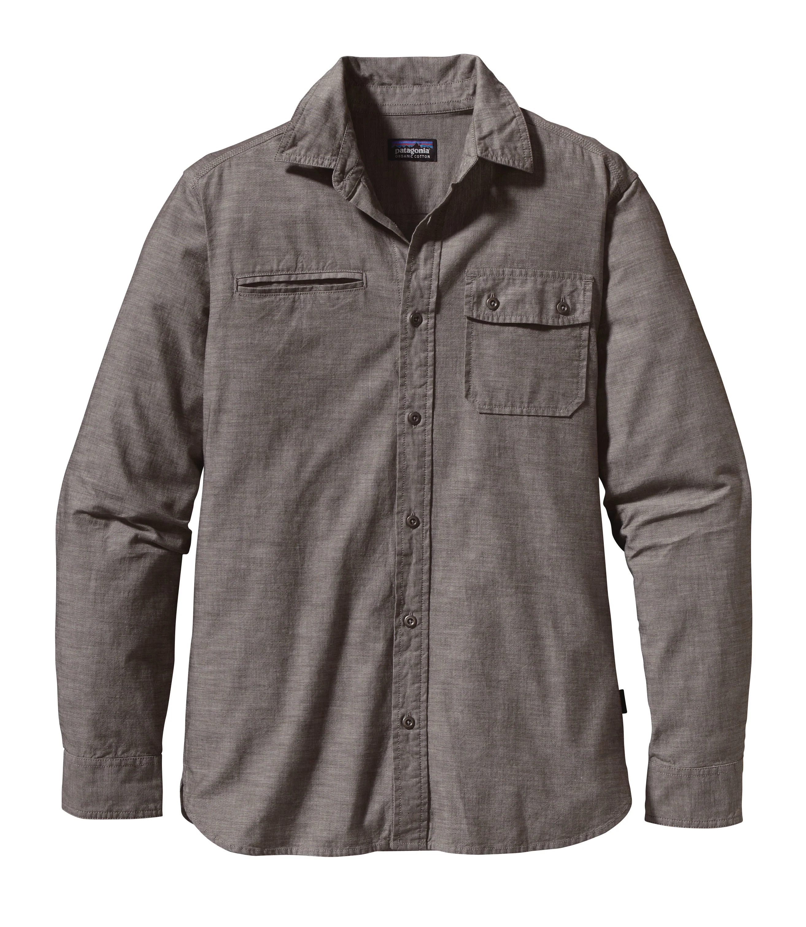 M's Long-Sleeved Chambray Shirt