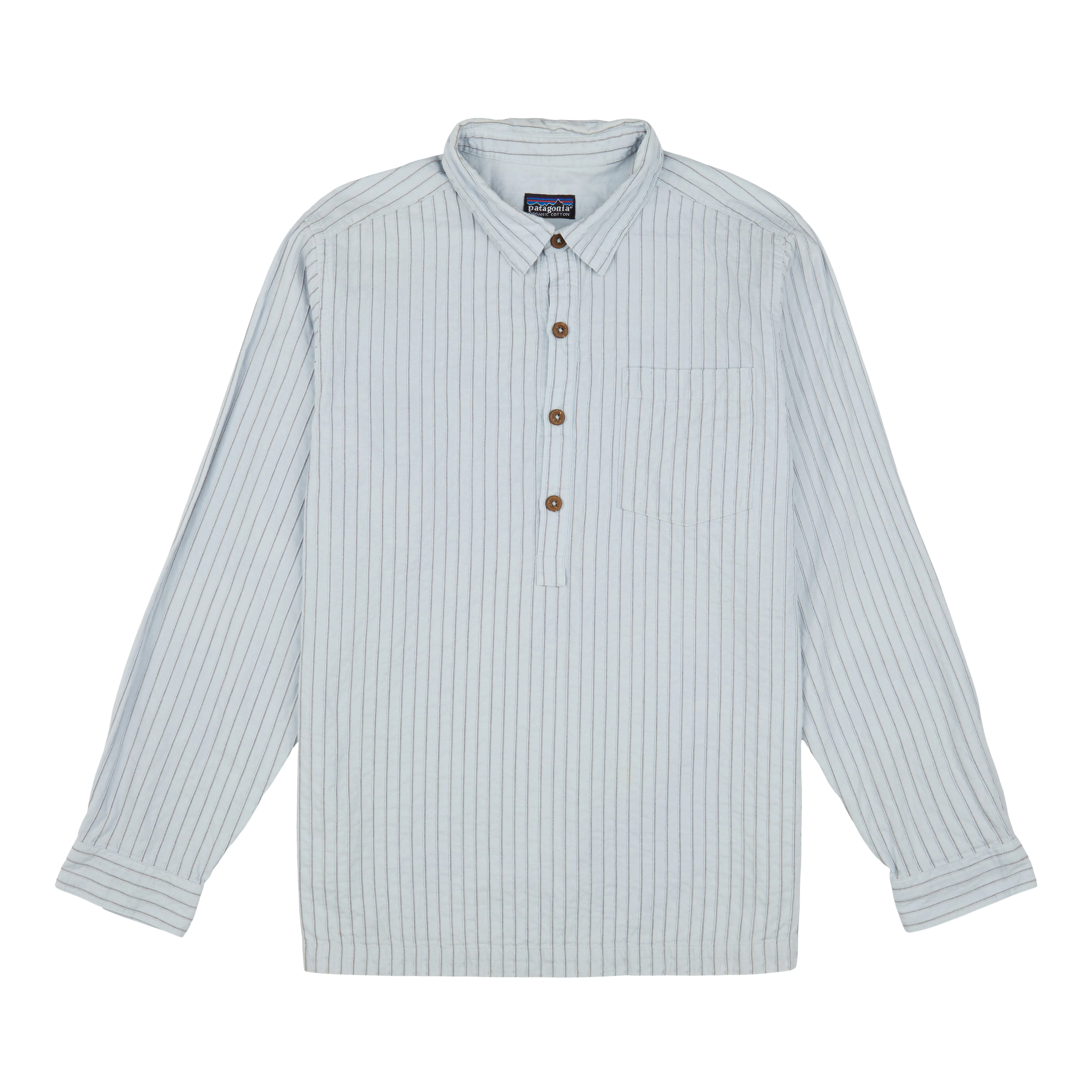 M's Long-Sleeved Hooded Fjord Flannel Shirt