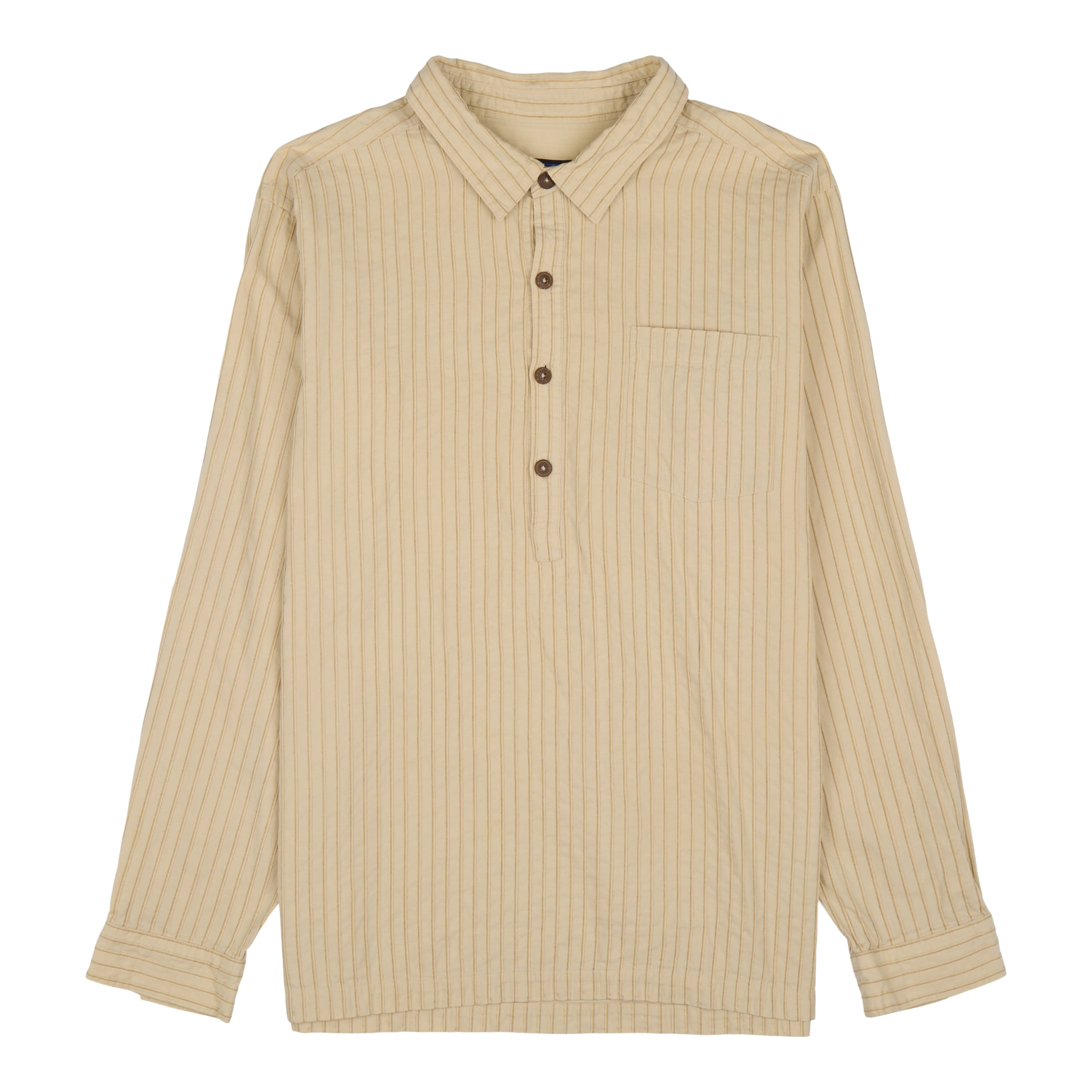 M's Long-Sleeved Hooded Fjord Flannel Shirt