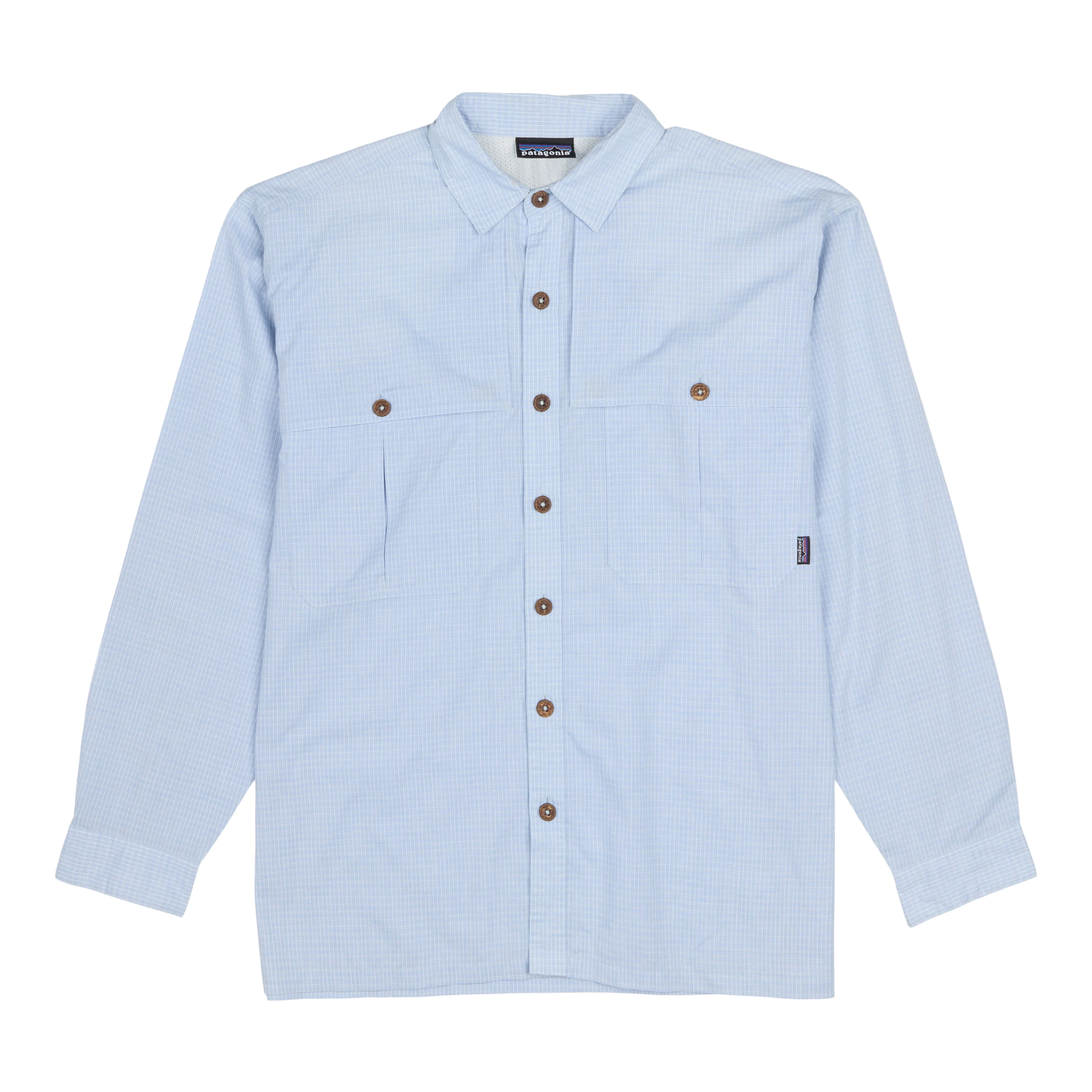 M's Long-Sleeved Tropical Flats Shirt